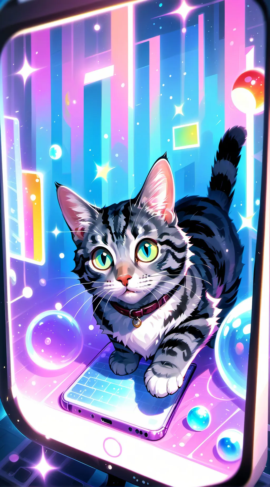 ai character: Pixel background