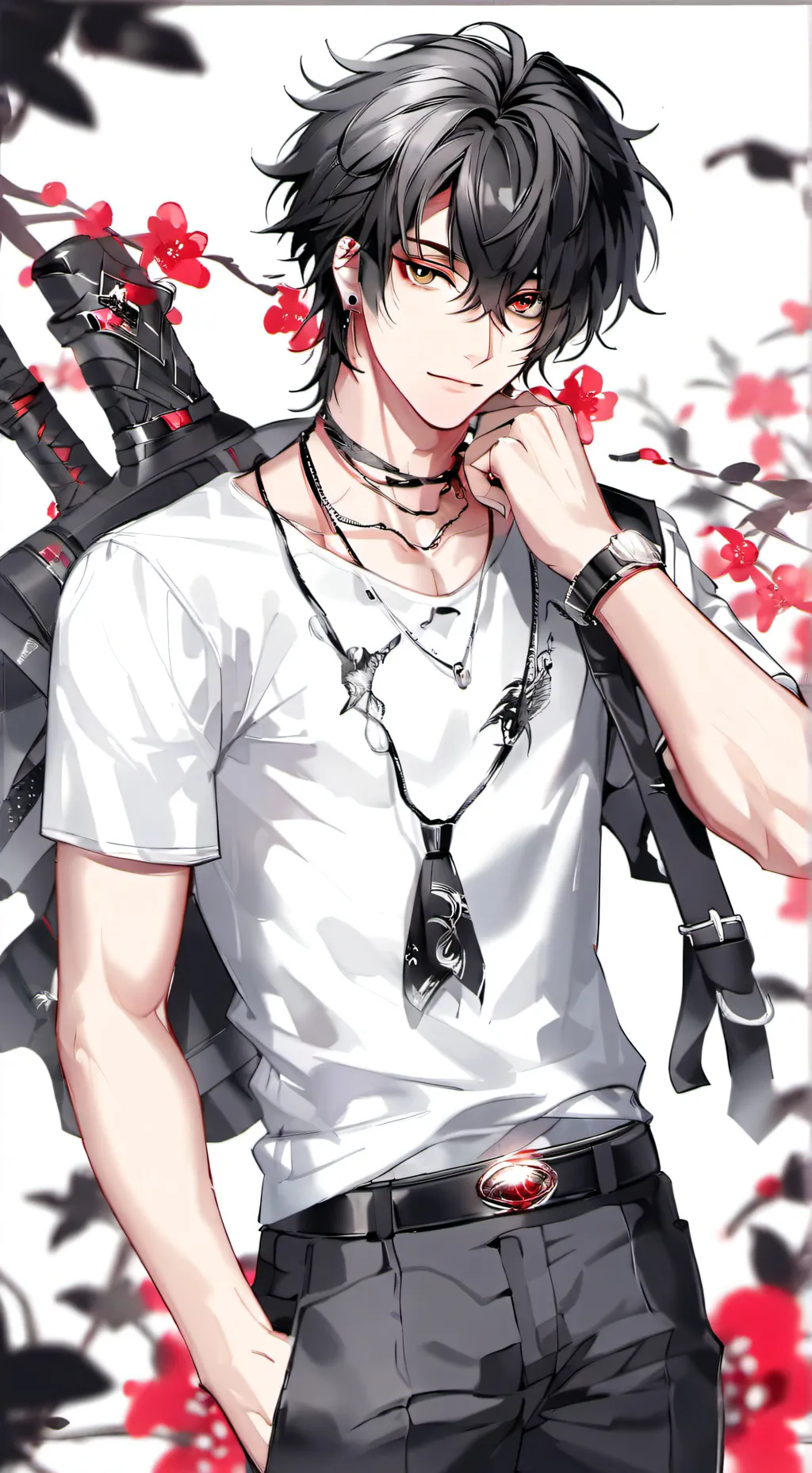 ai character: Gabriel  background