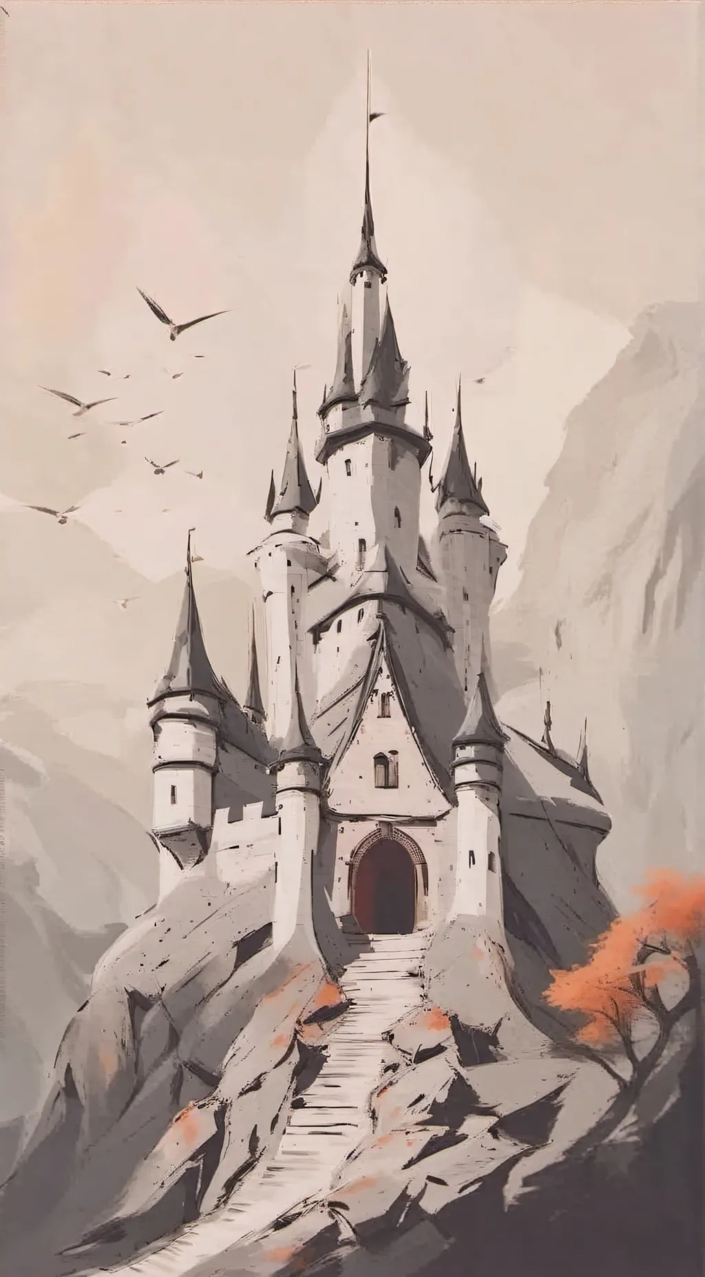 ai character: Fantasy RPG background