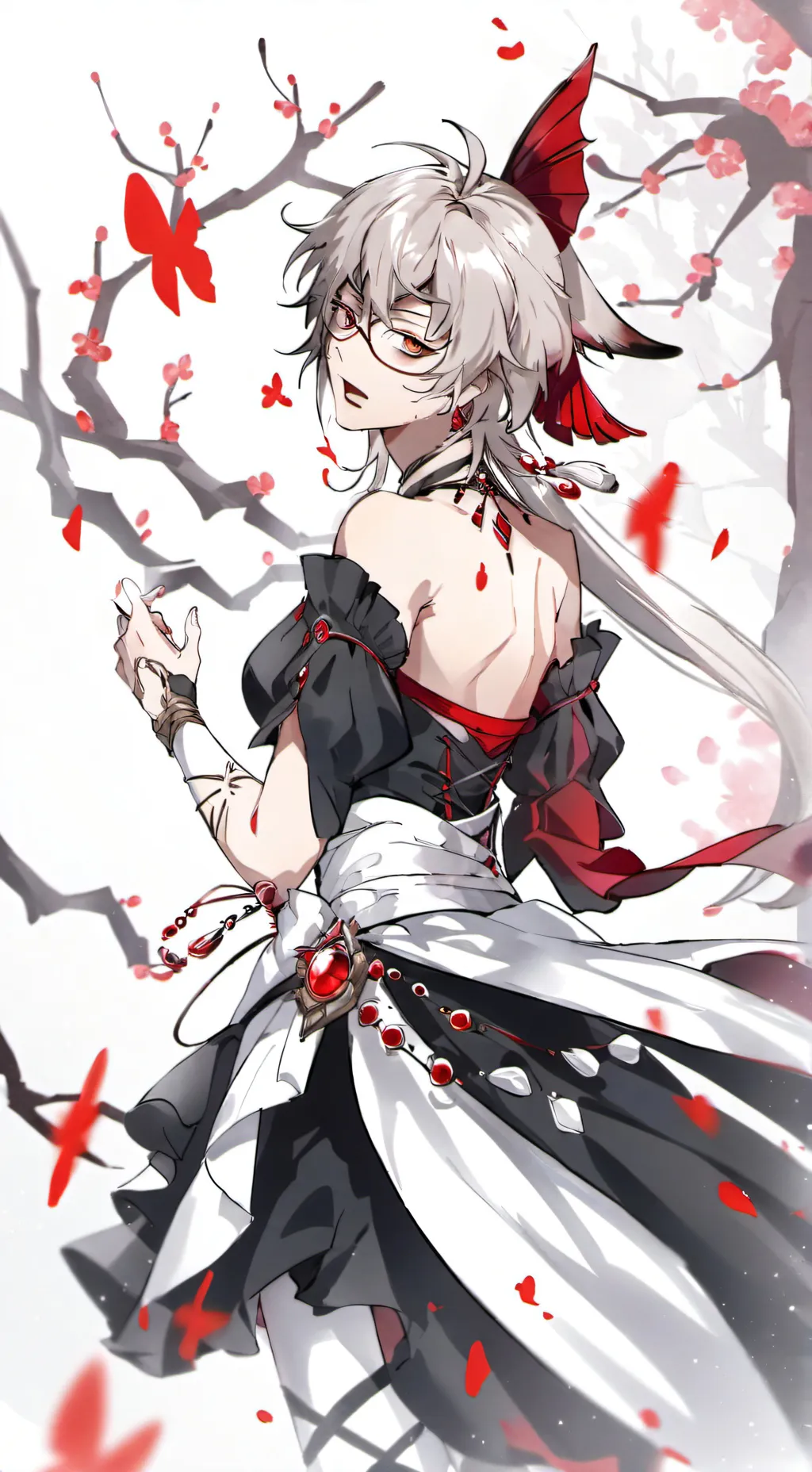 ai character: MHA genero oposto background