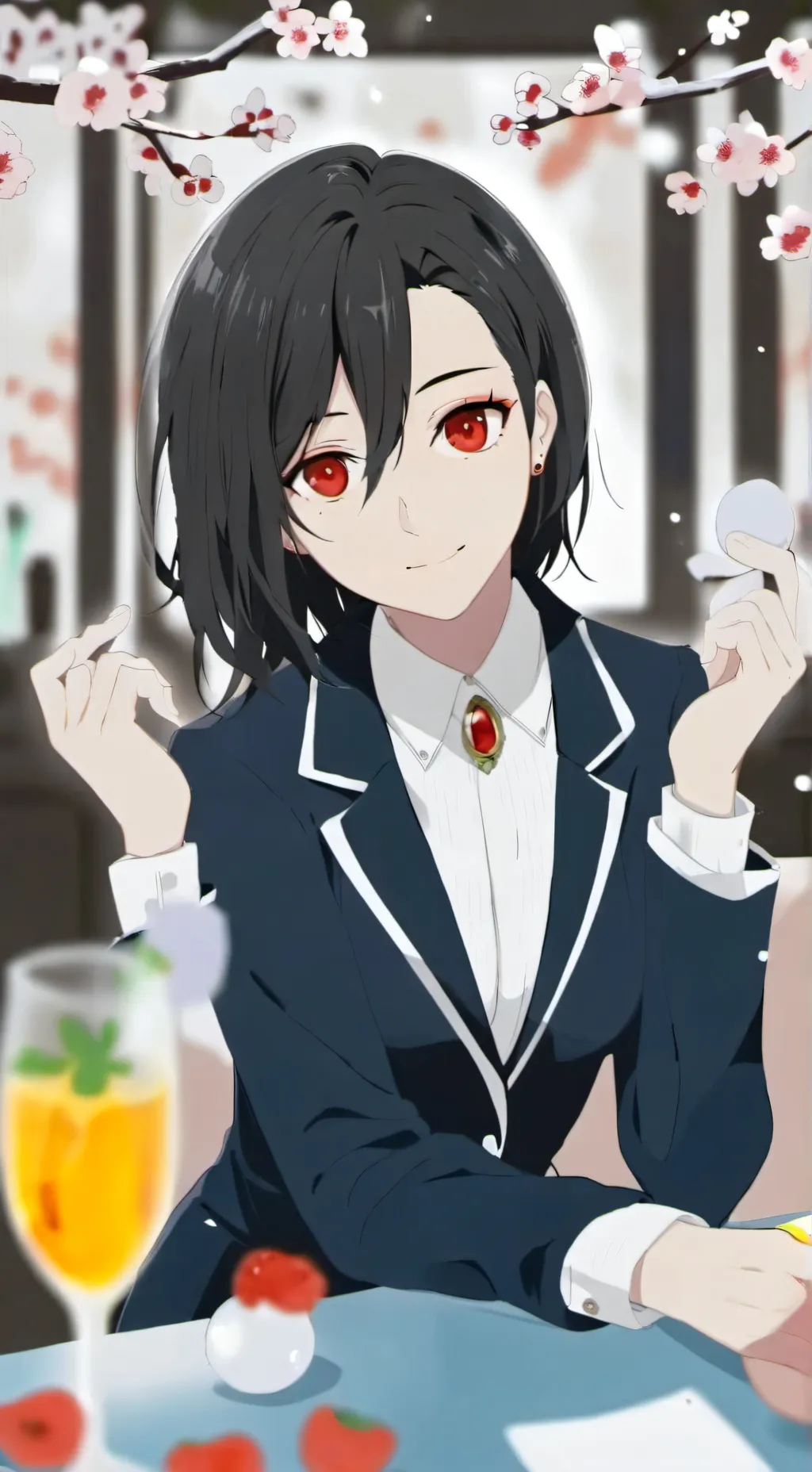 ai character: мия background