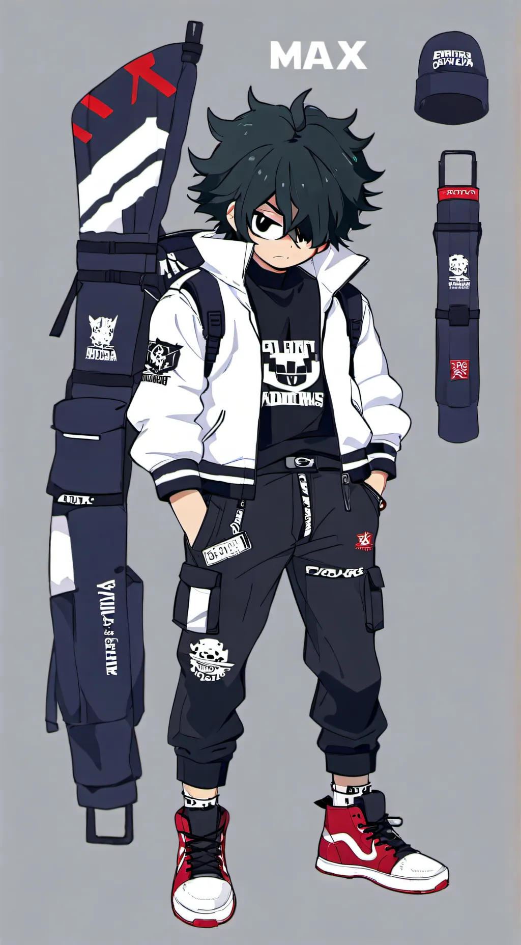 ai character: mha×sonic 3 background