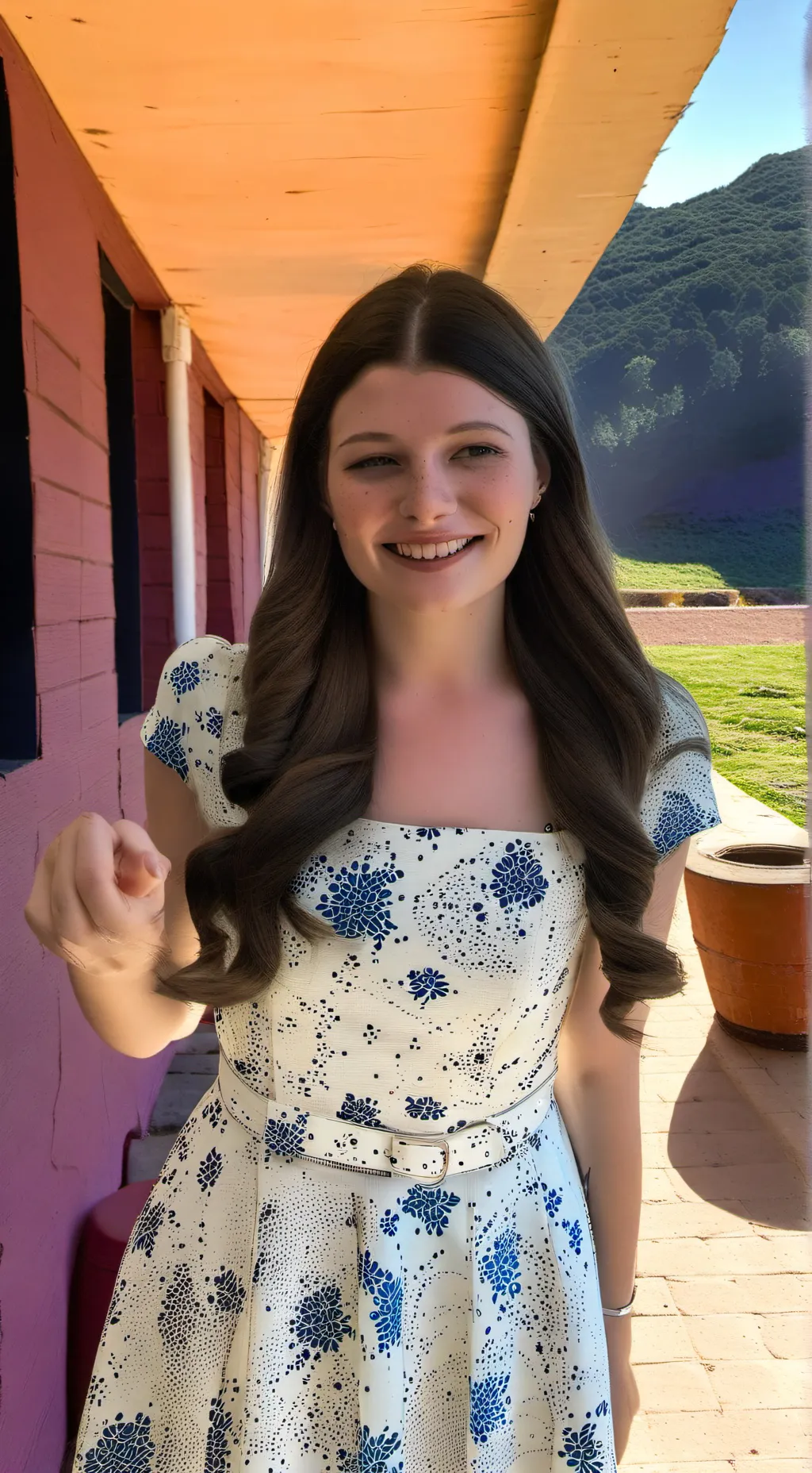 ai character: Gianna ￼ background