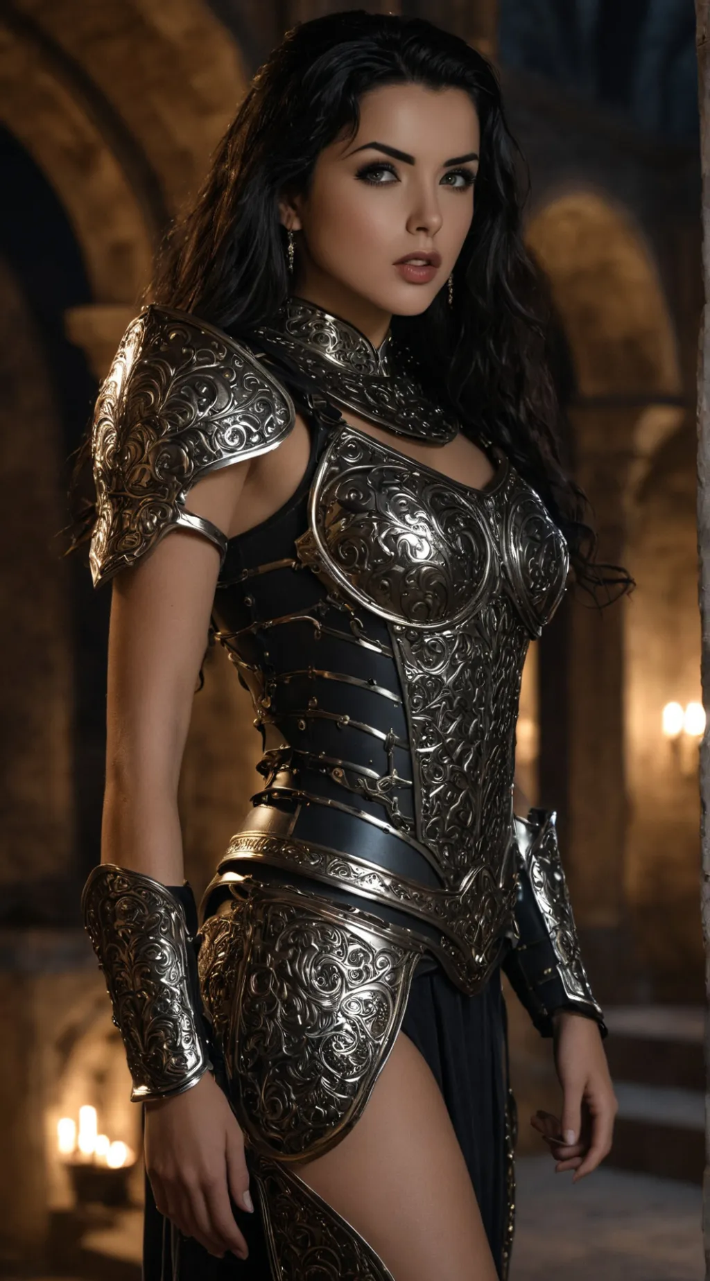 ai character: Tenea Enkirion background