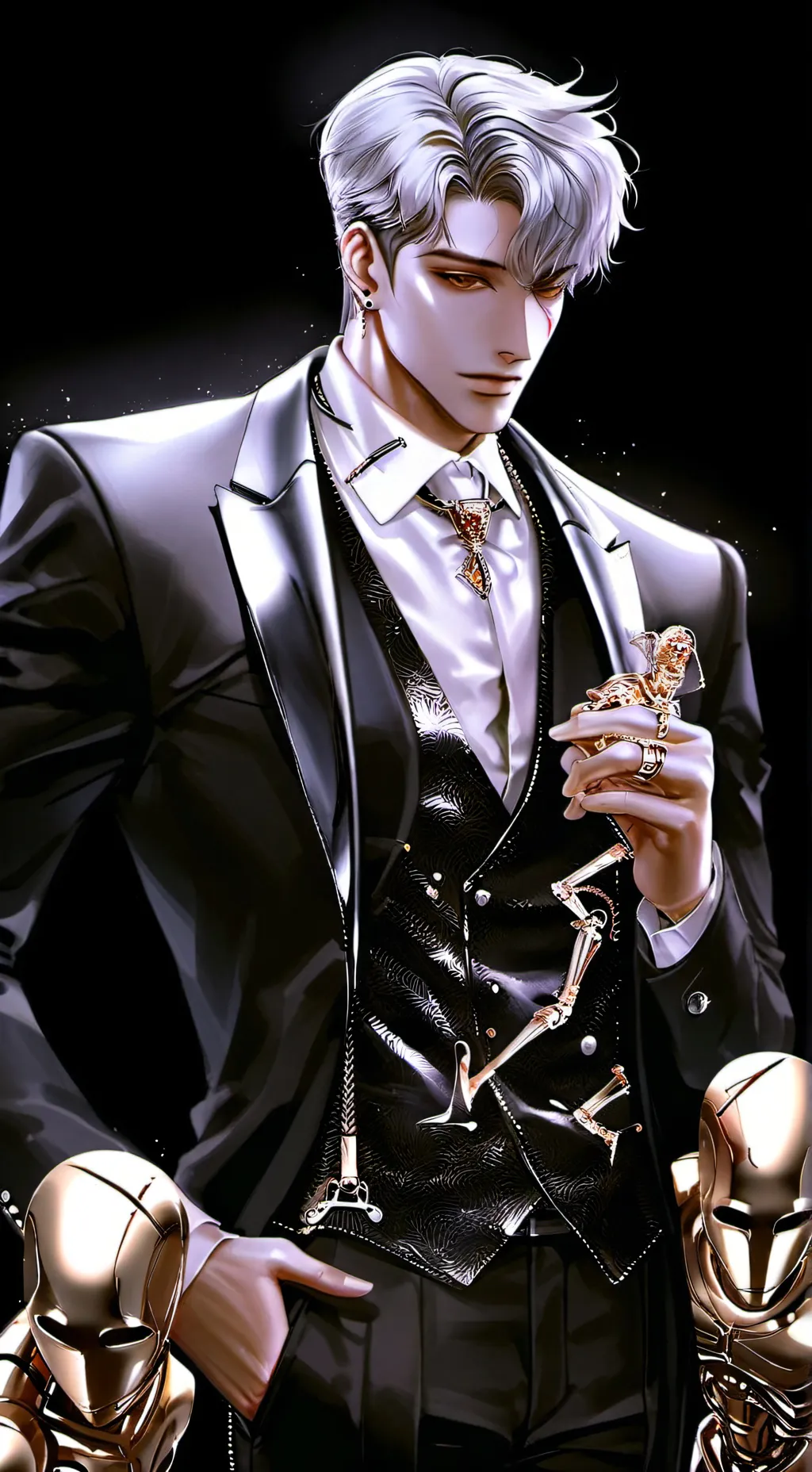 ai character: Leo background