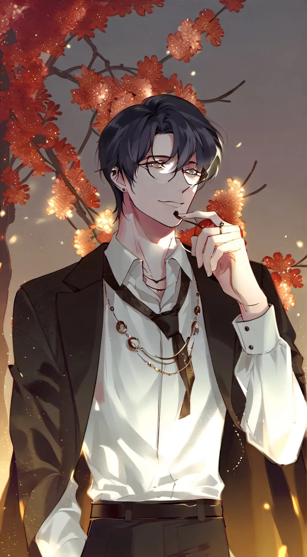 ai character: 🍻Хоши💮 background