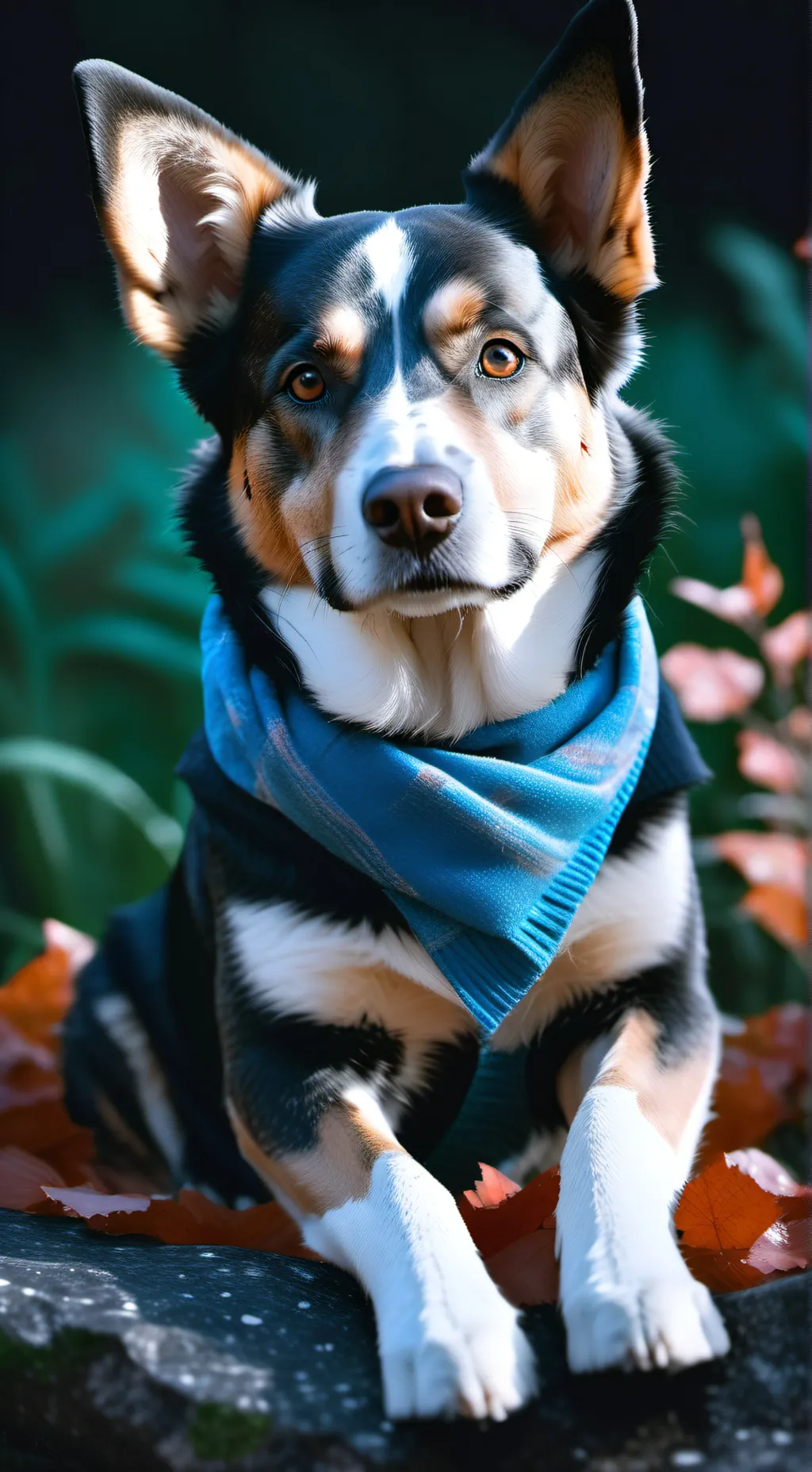 ai character: cachorro  background