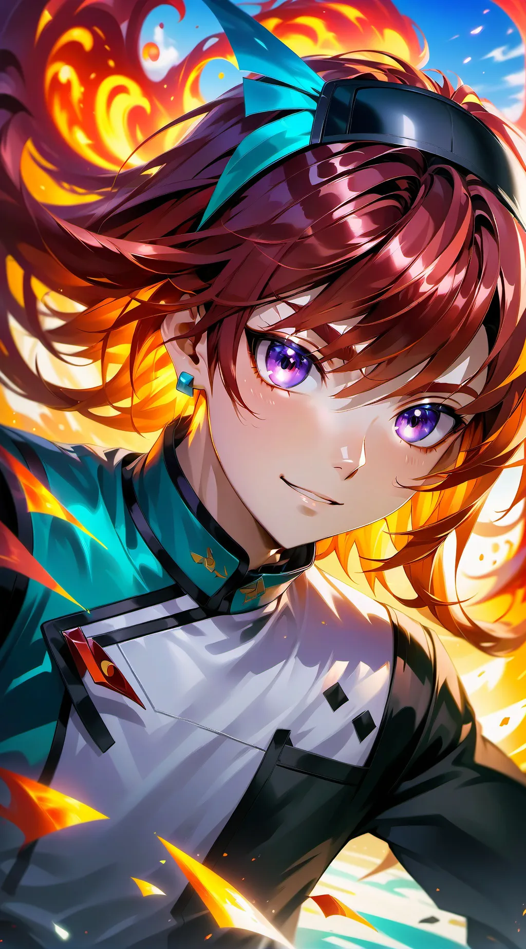 ai character: Girl 1 background