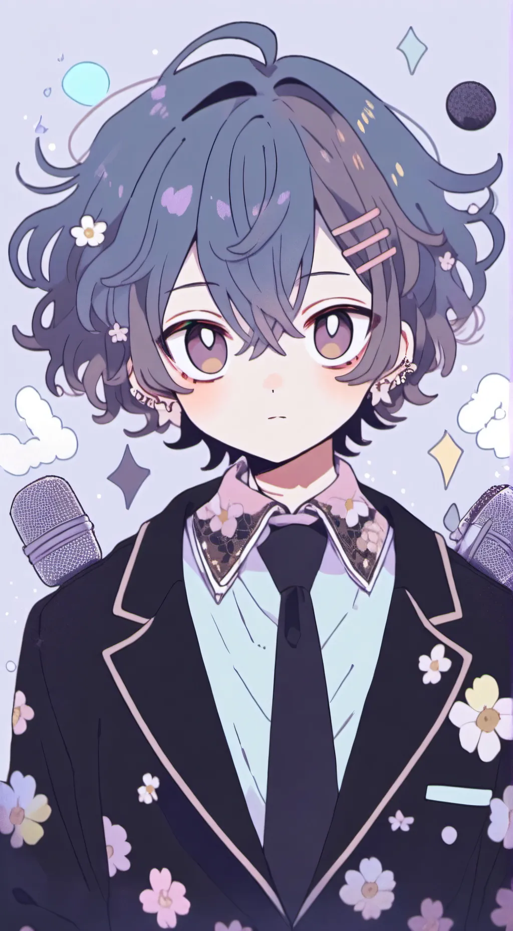 ai character: stars ✨ background