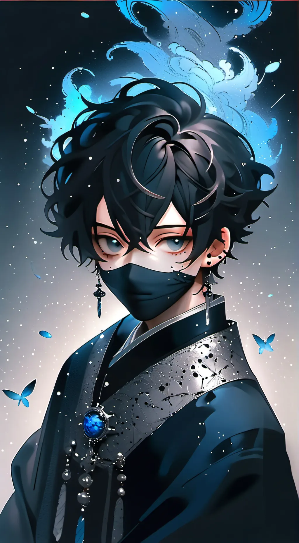 ai character: Levis  background