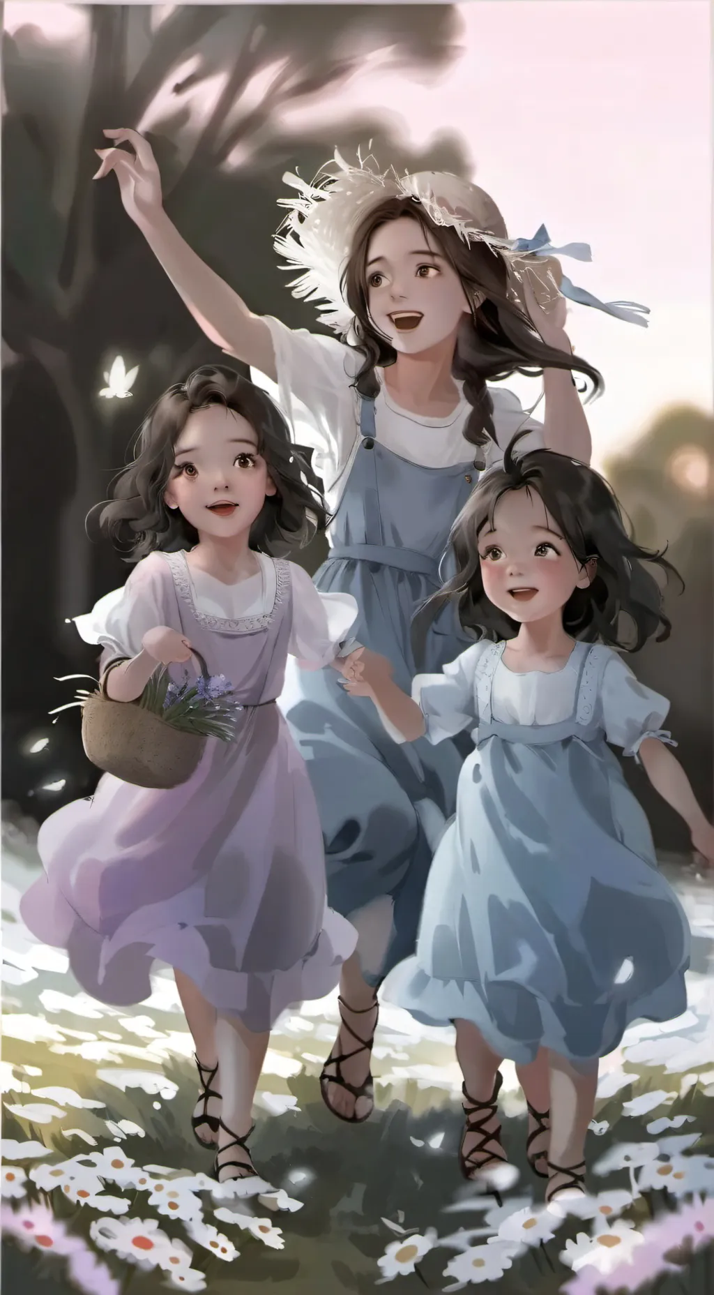 ai character: e,p,h background