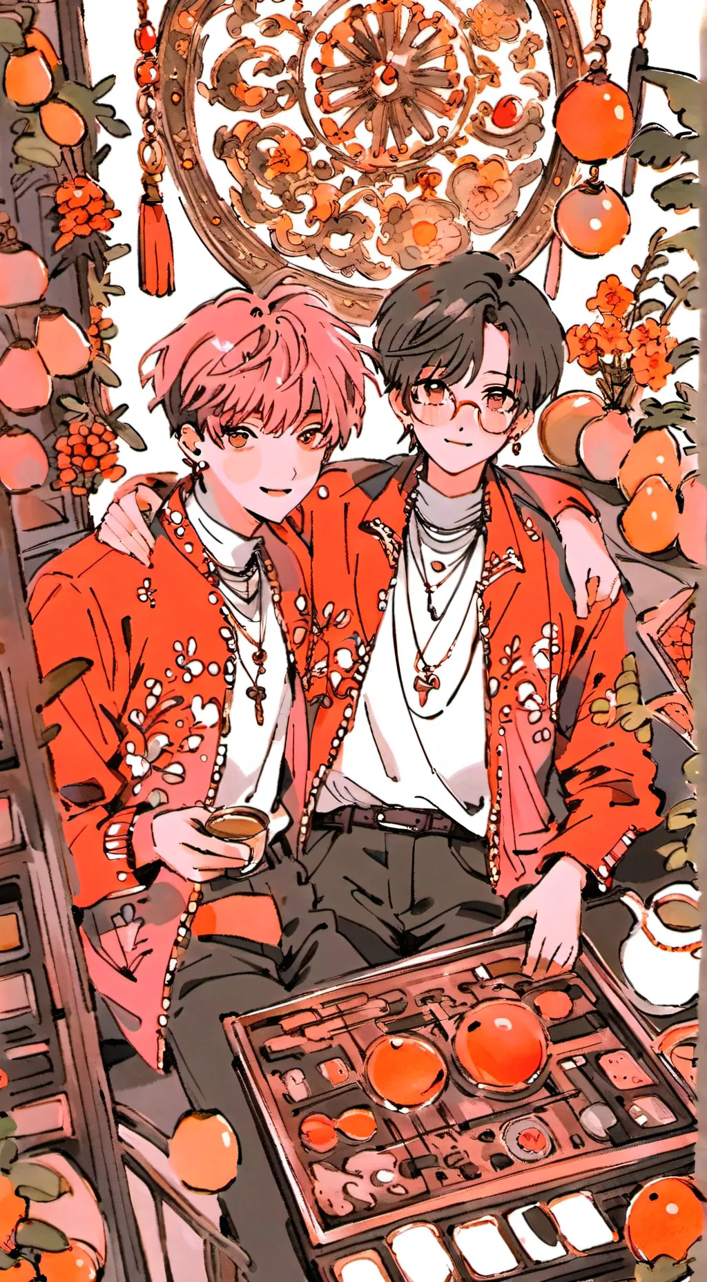 ai character: gay fathers background