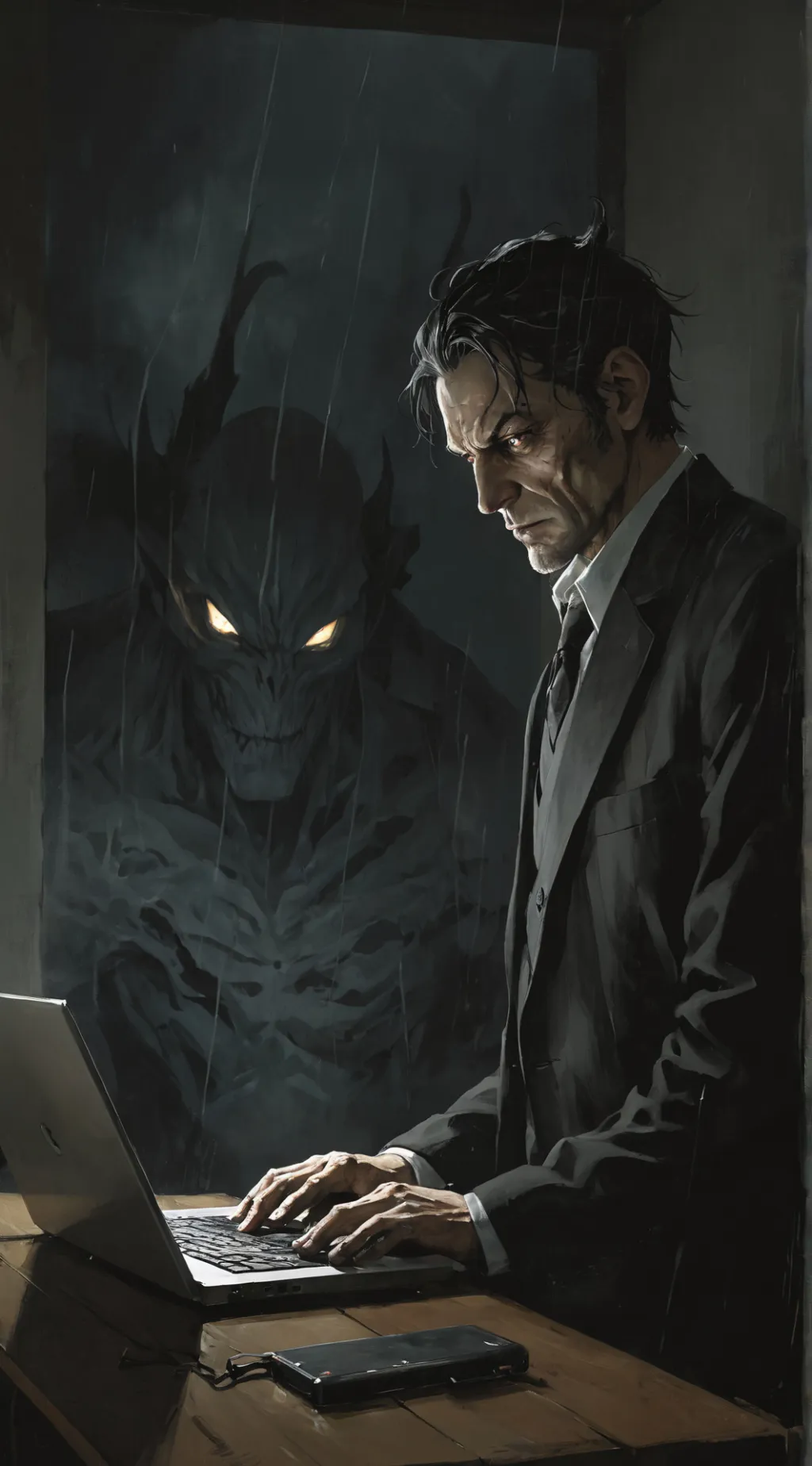 ai character: Lucien background