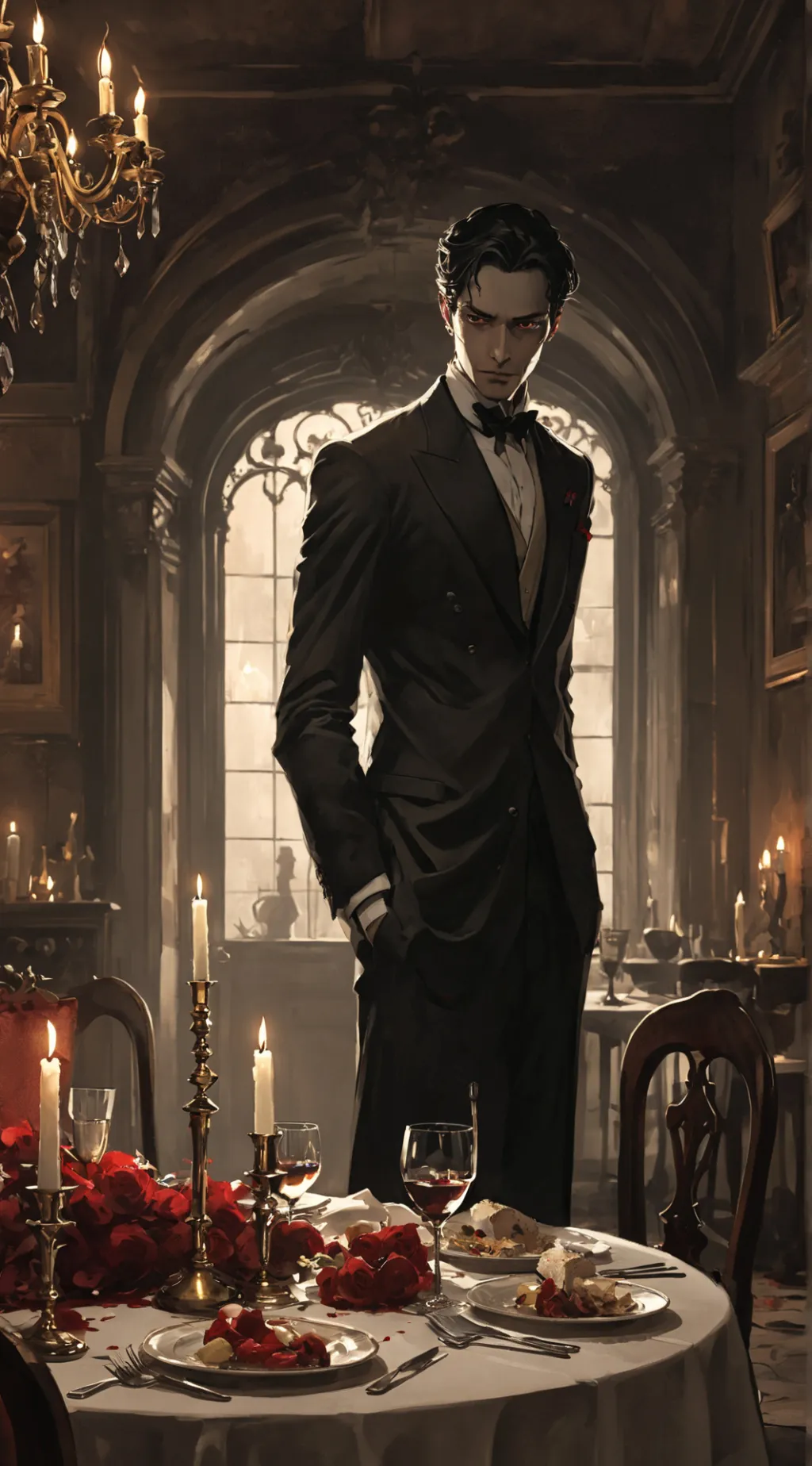 ai character: Lucien background