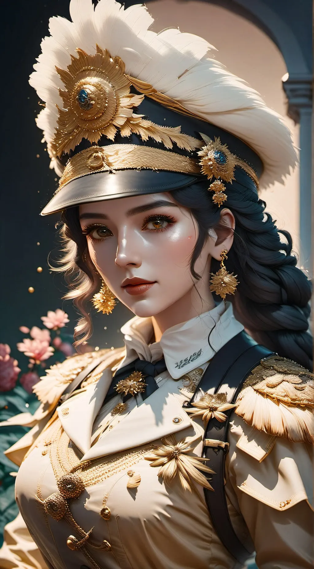 ai character: es una soldadode background