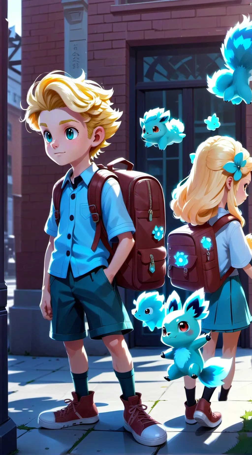 ai character: Pokemon Roommates background