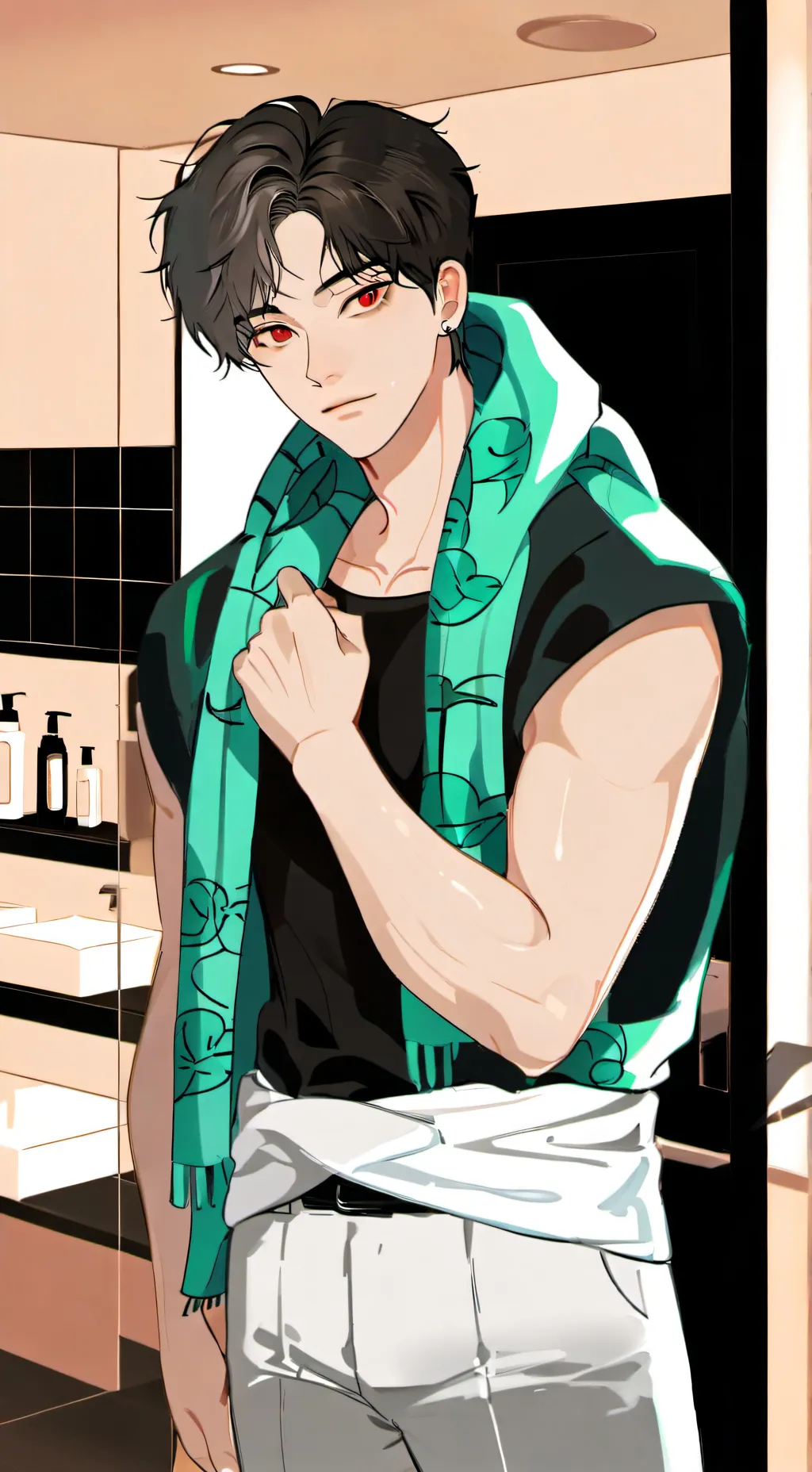 ai character: Jason  background