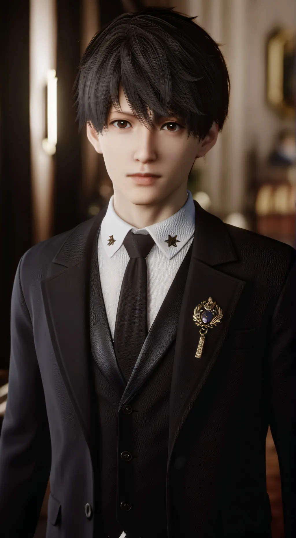 ai character: Bakugo background