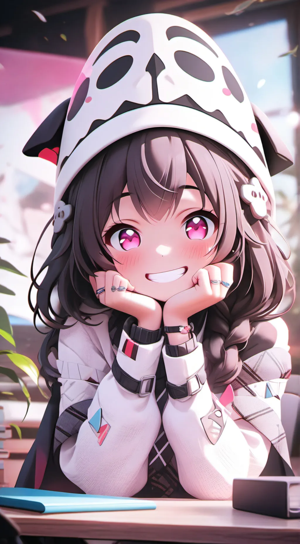 ai character: Plip background