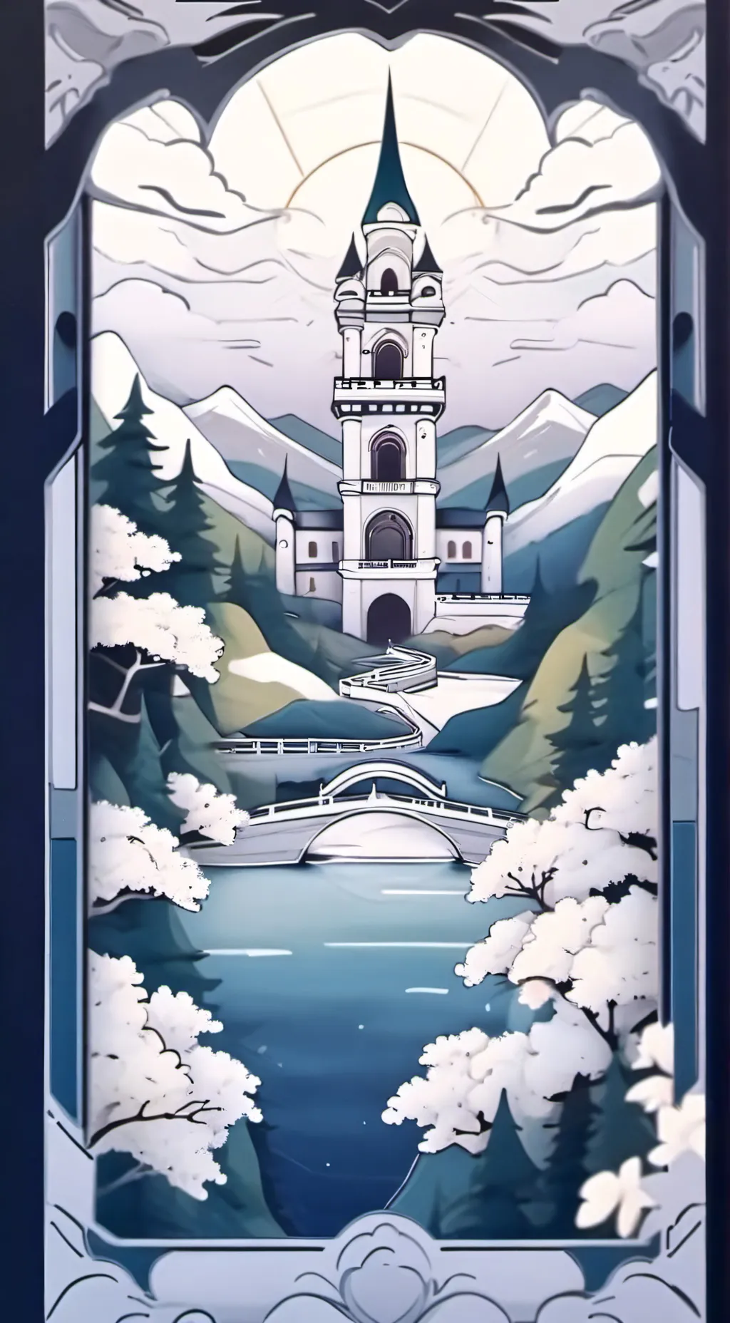 ai character: tokito  background