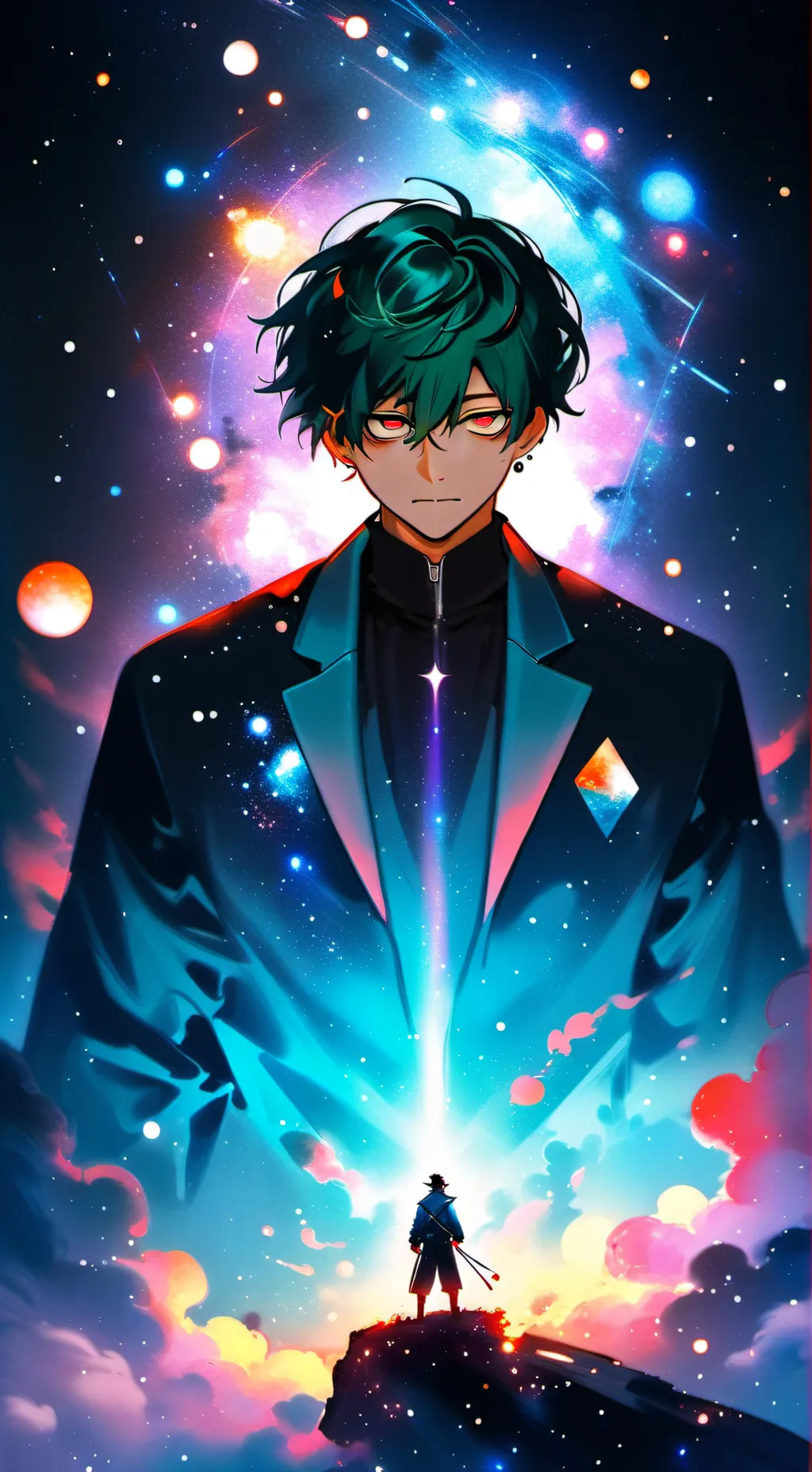 ai character: deku background