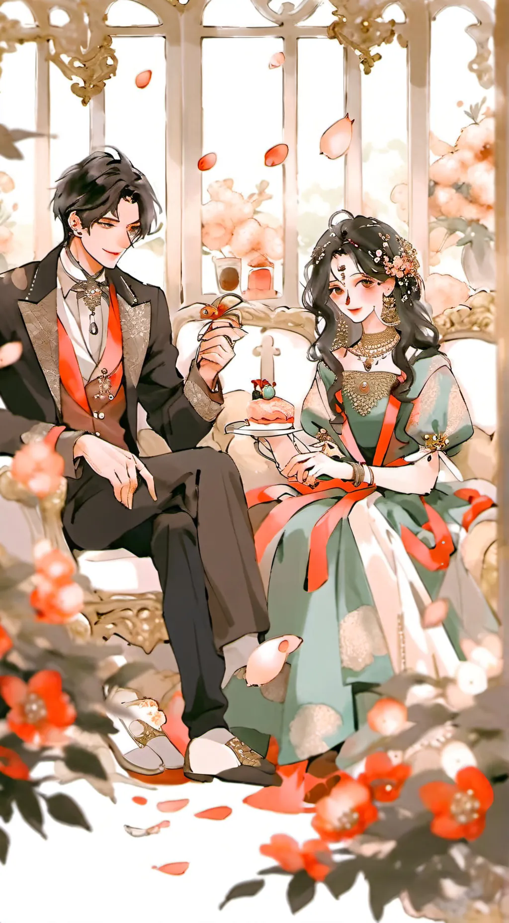 ai character: martina ~ background