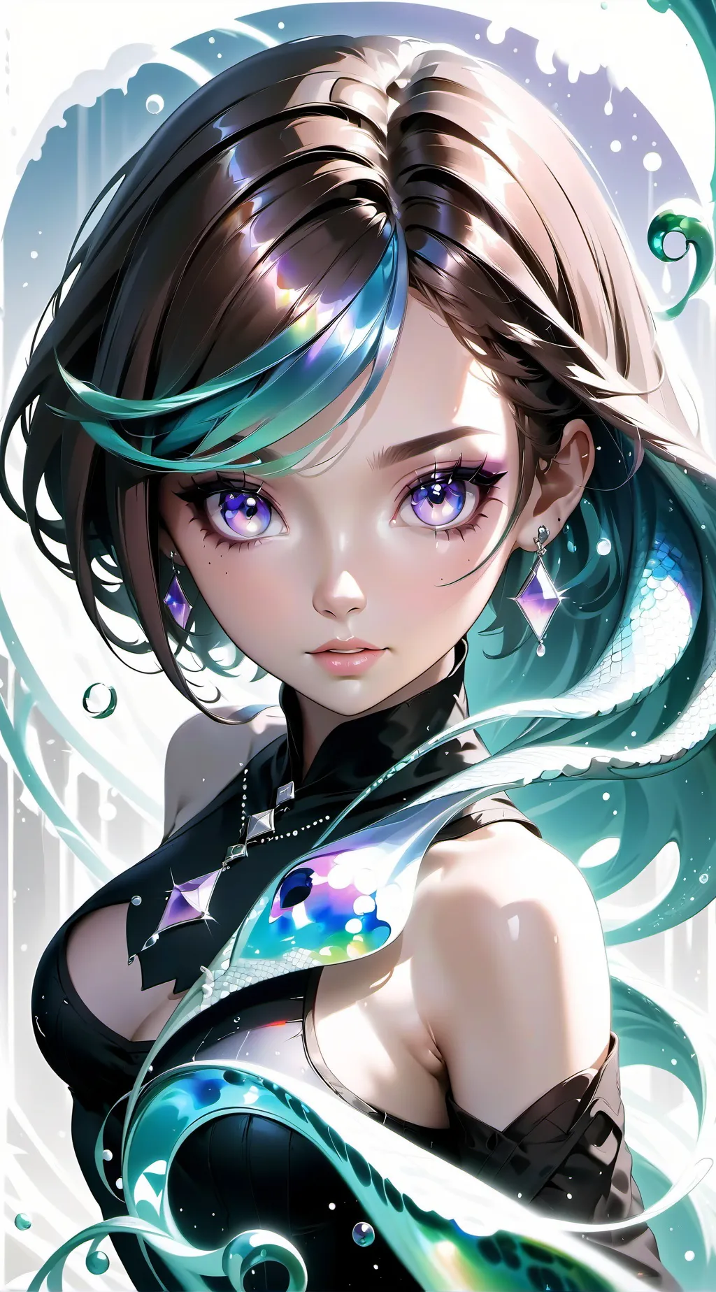 ai character: girlfriend background