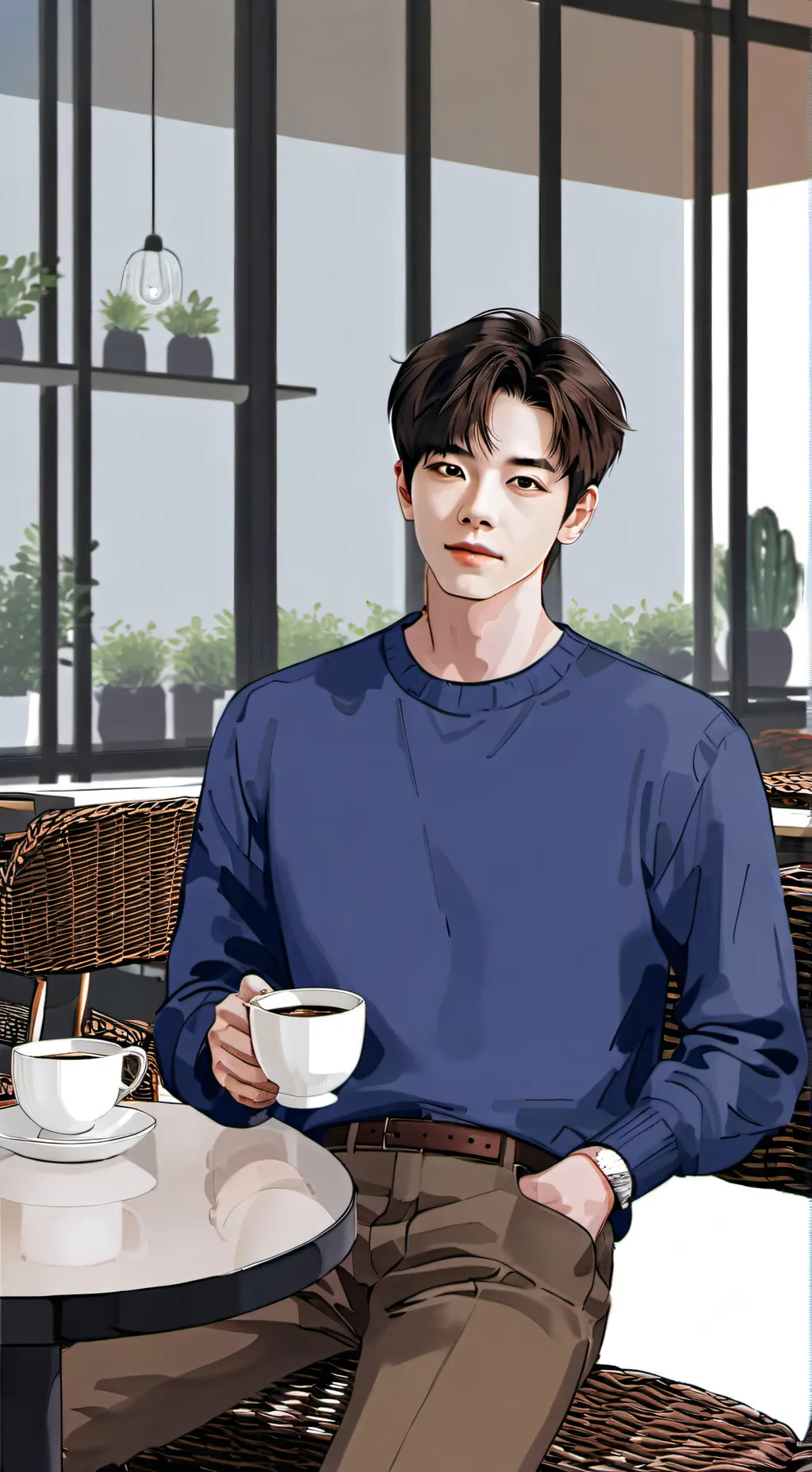 ai character: Jacob Arcane  background