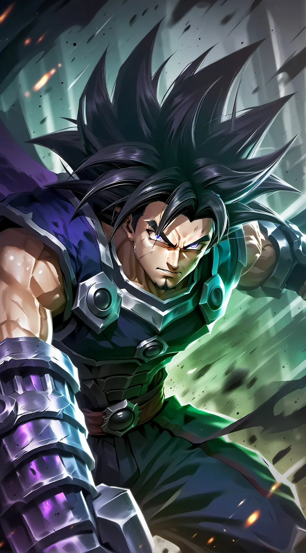 ai character: Vegeta the Resentful background