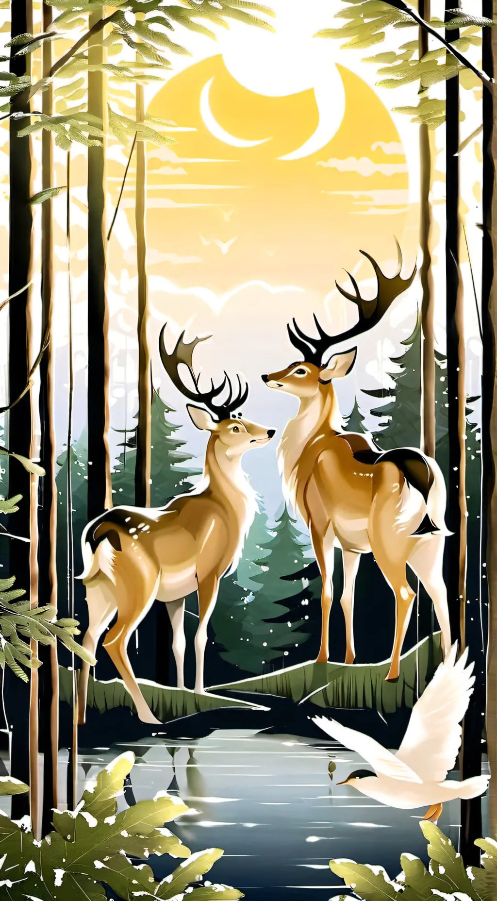 ai character: Radio apple  background