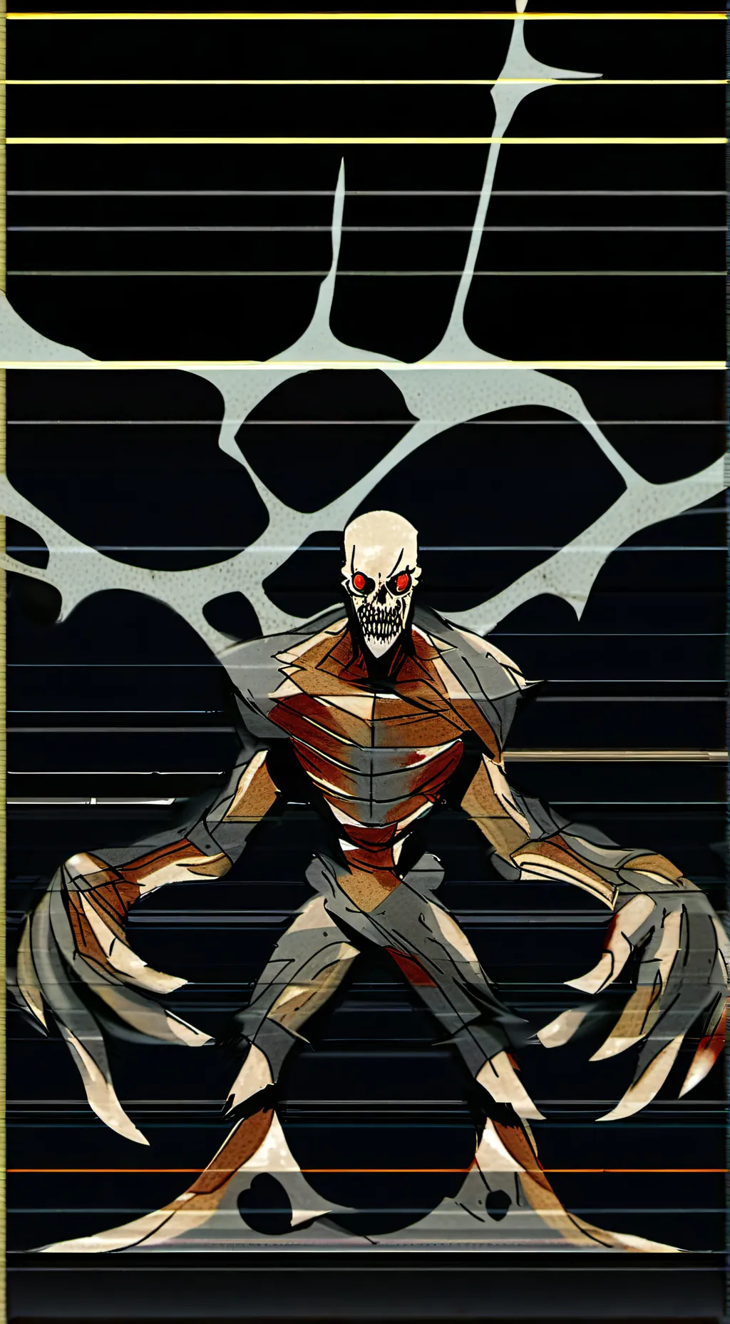 ai character: MD Horror N background