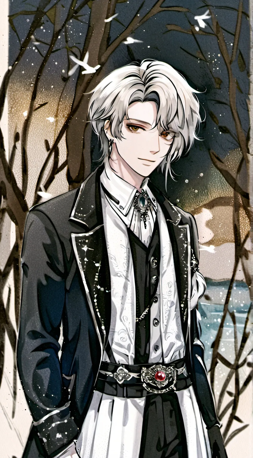 ai character: bakugo scary background