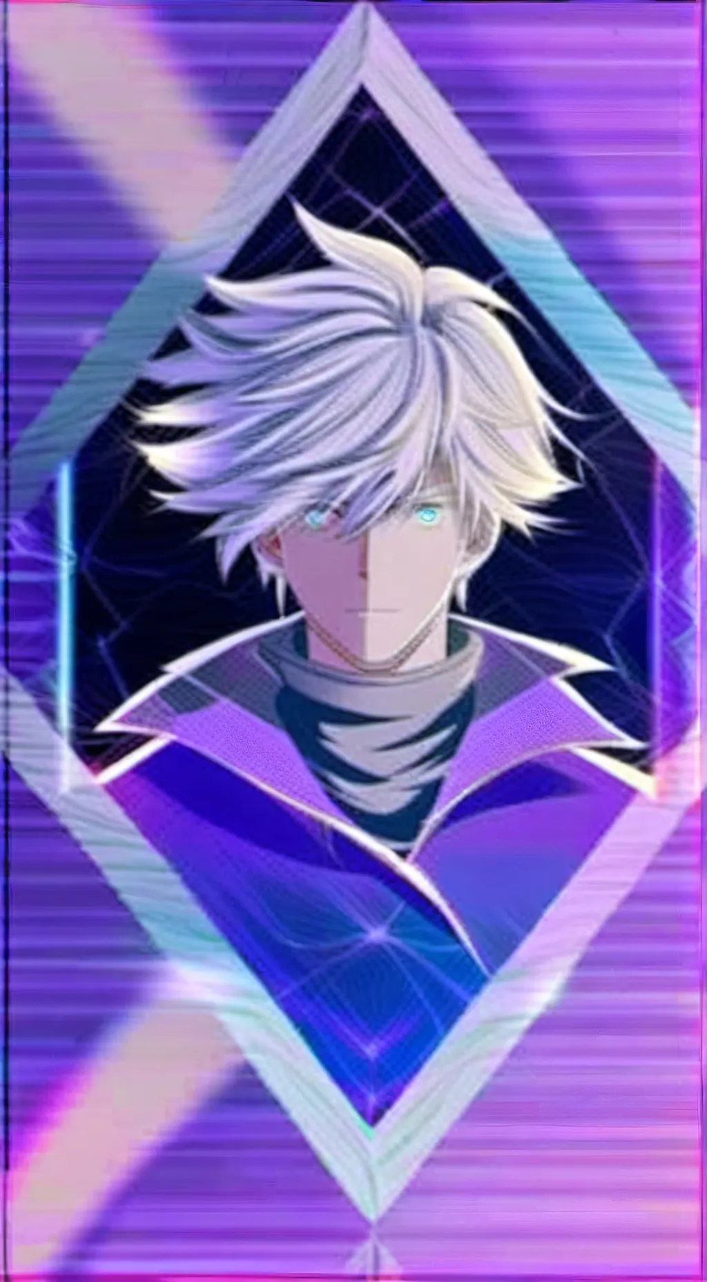 ai character: satoro Gojo  background