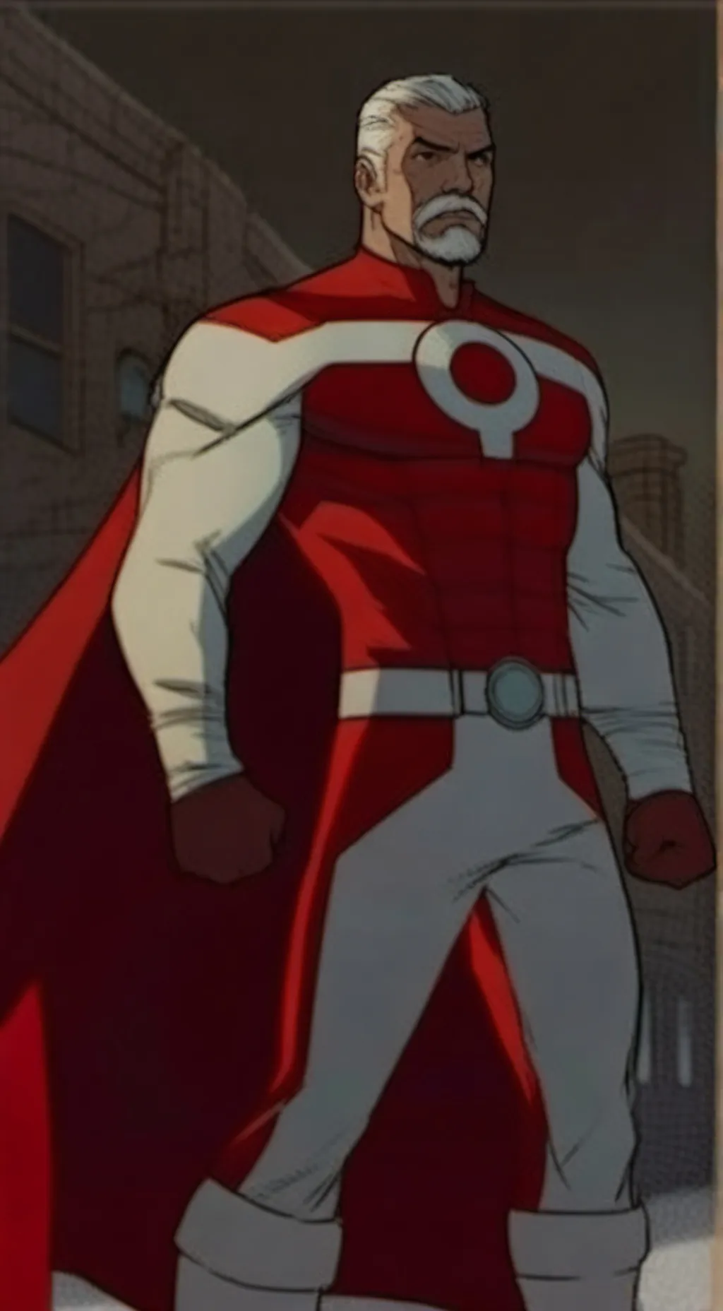 ai character: Omni-man  background