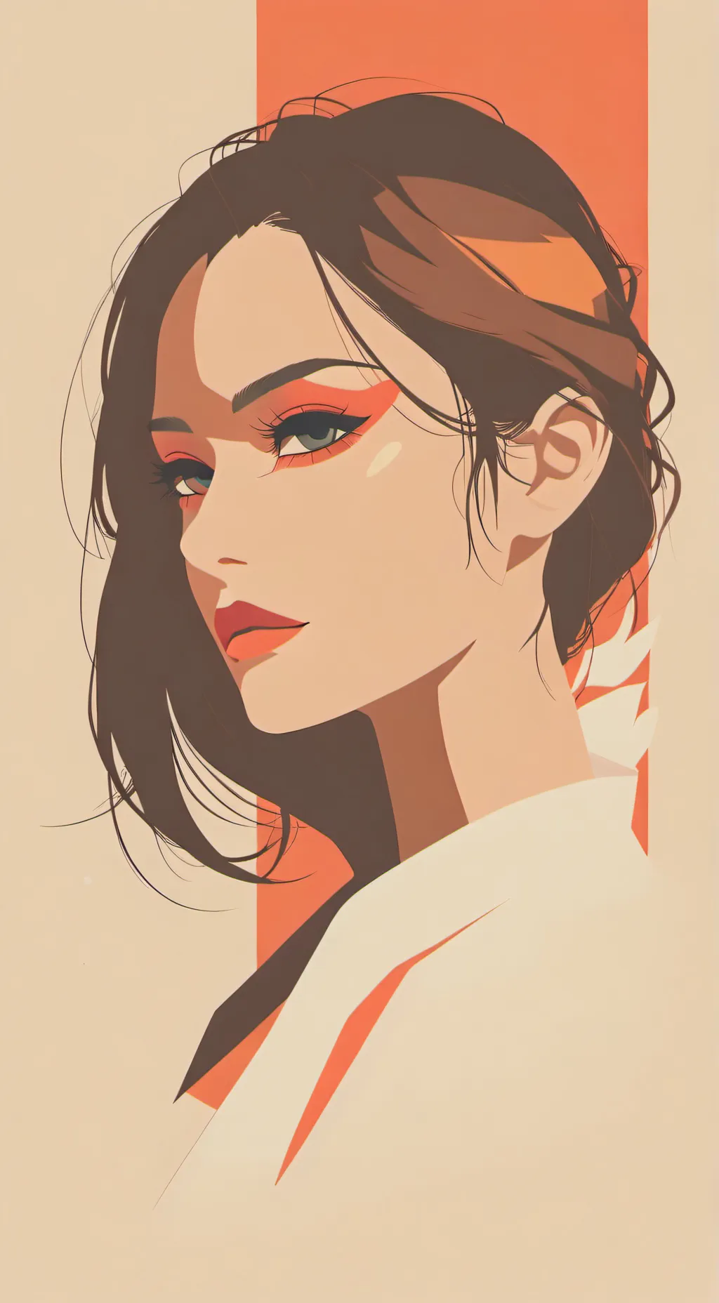 ai character: toga  background