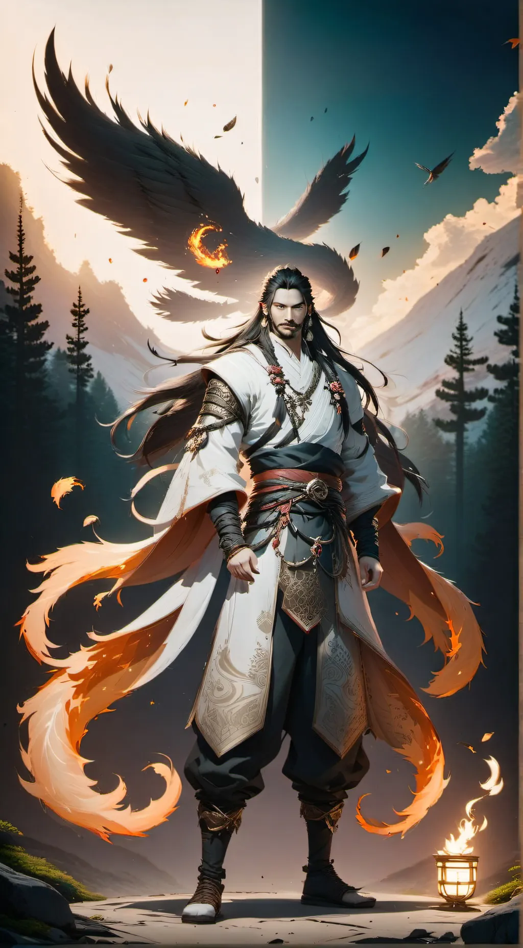 ai character: Hugo background