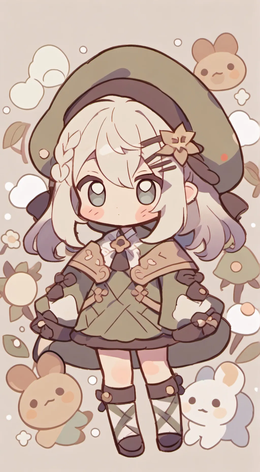 ai character: mha soeur de shoto background