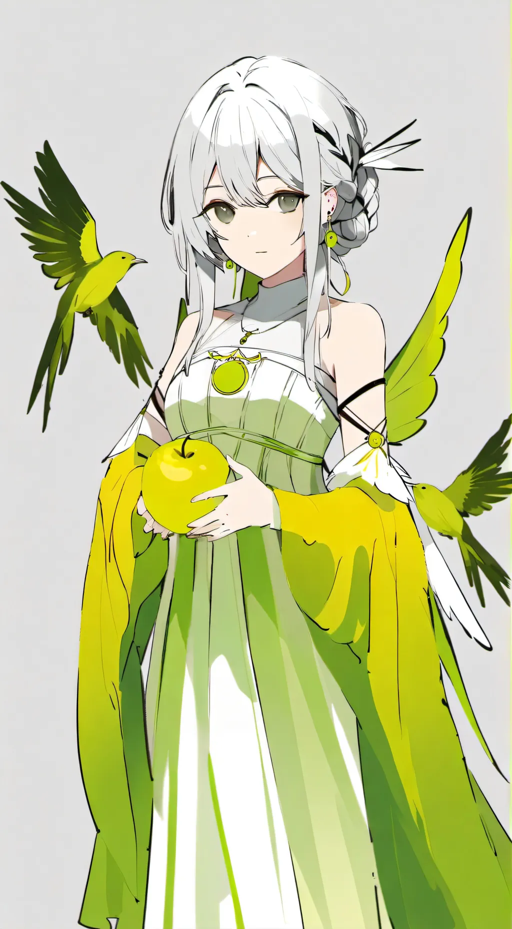 ai character: lily background