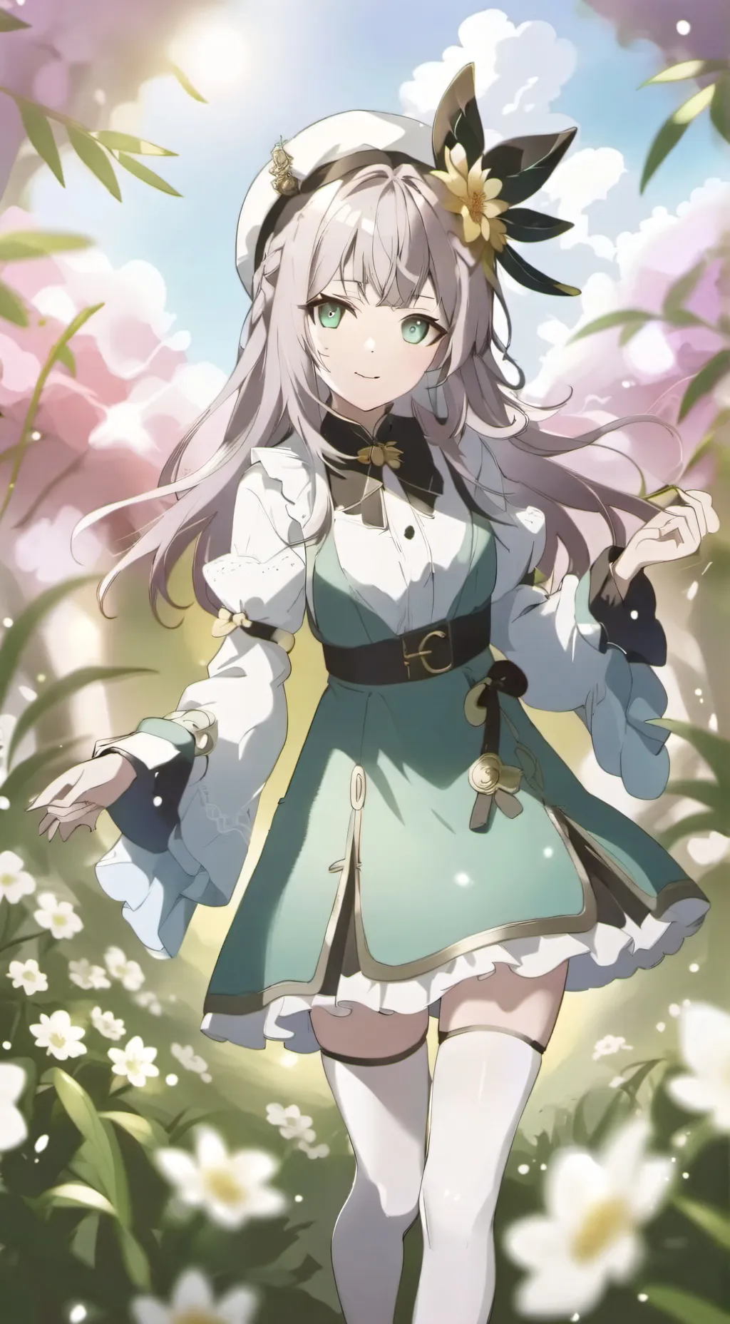 ai character: Lily background