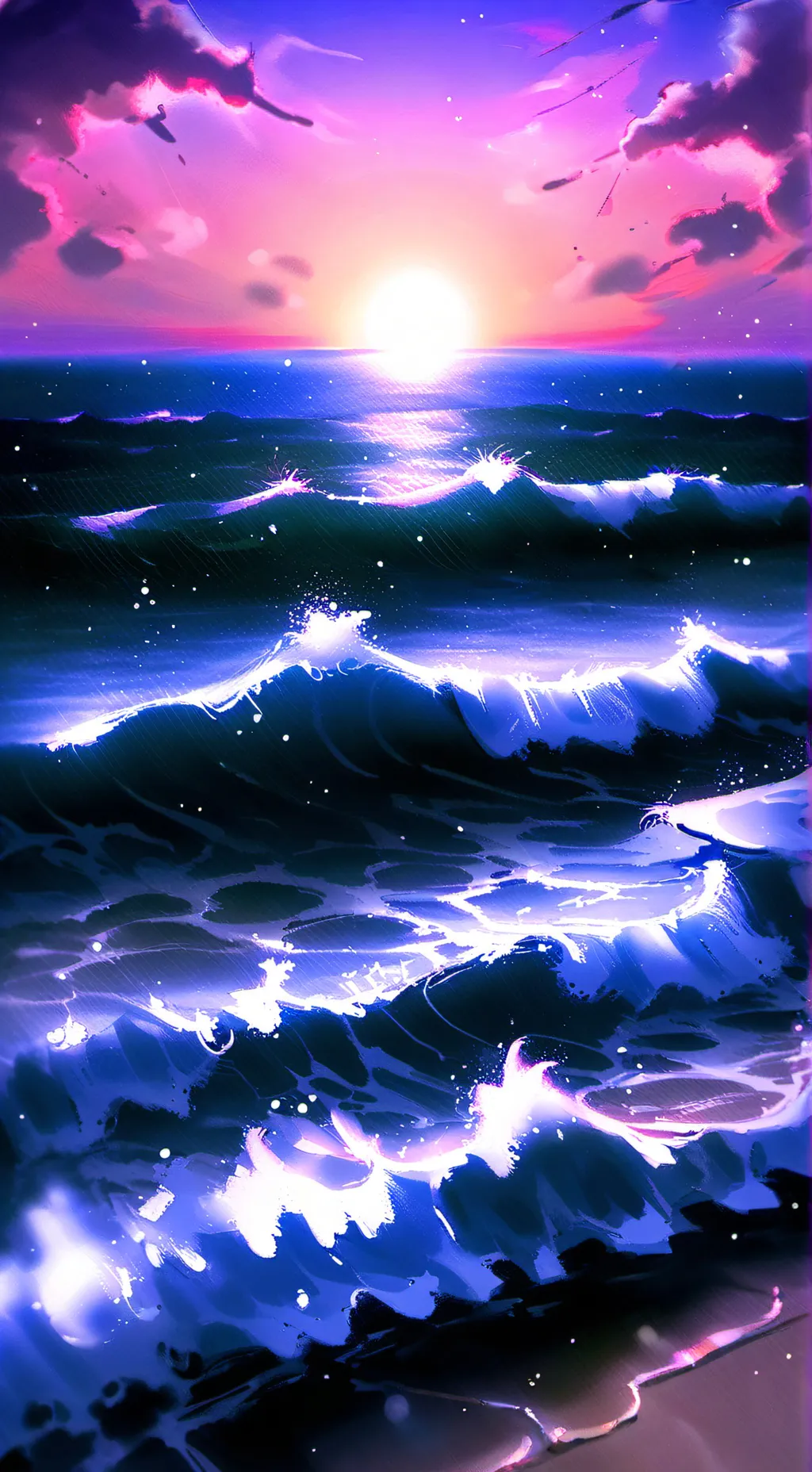 ai character: Sprunki💜💜💜💜 background