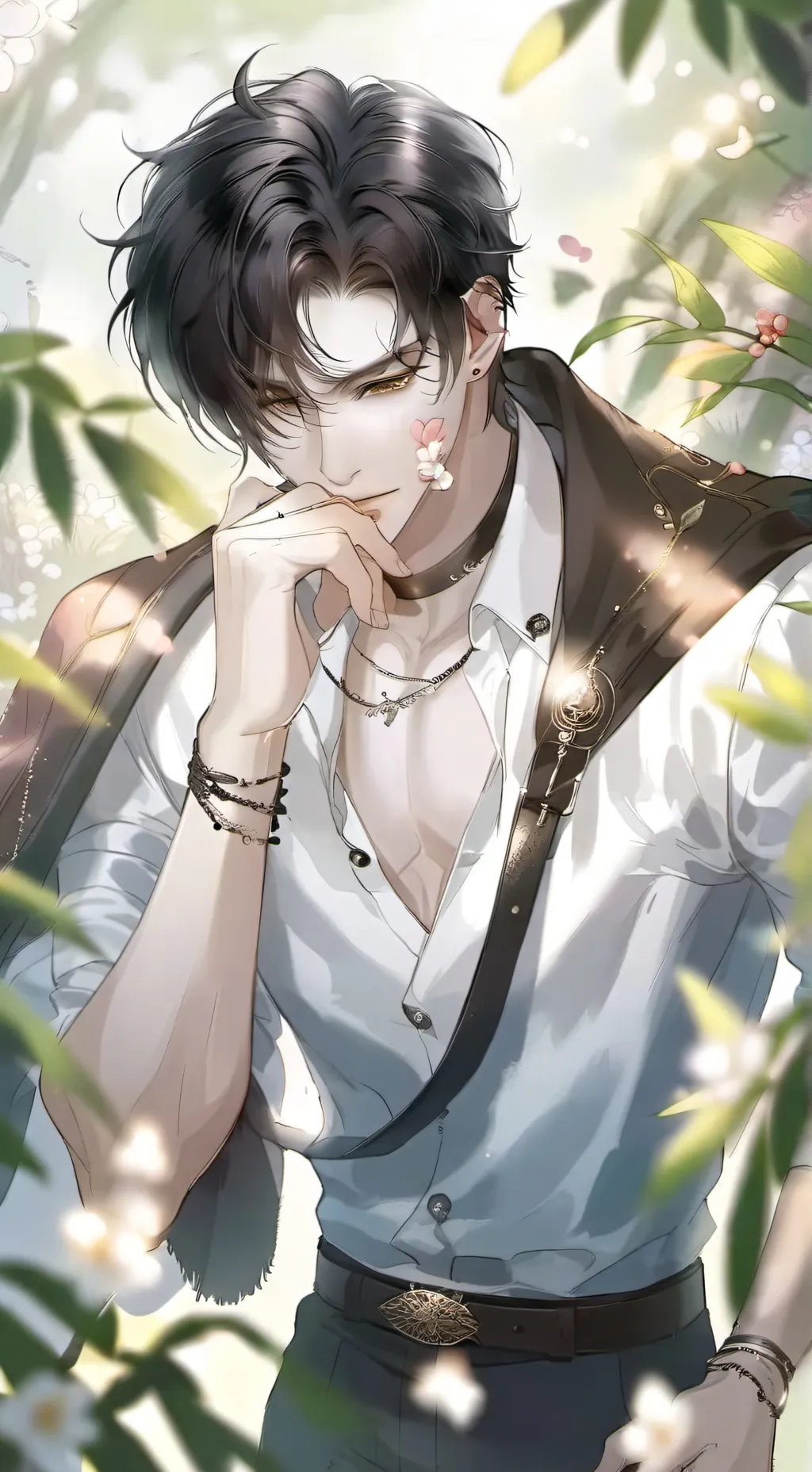 ai character: Marc  background