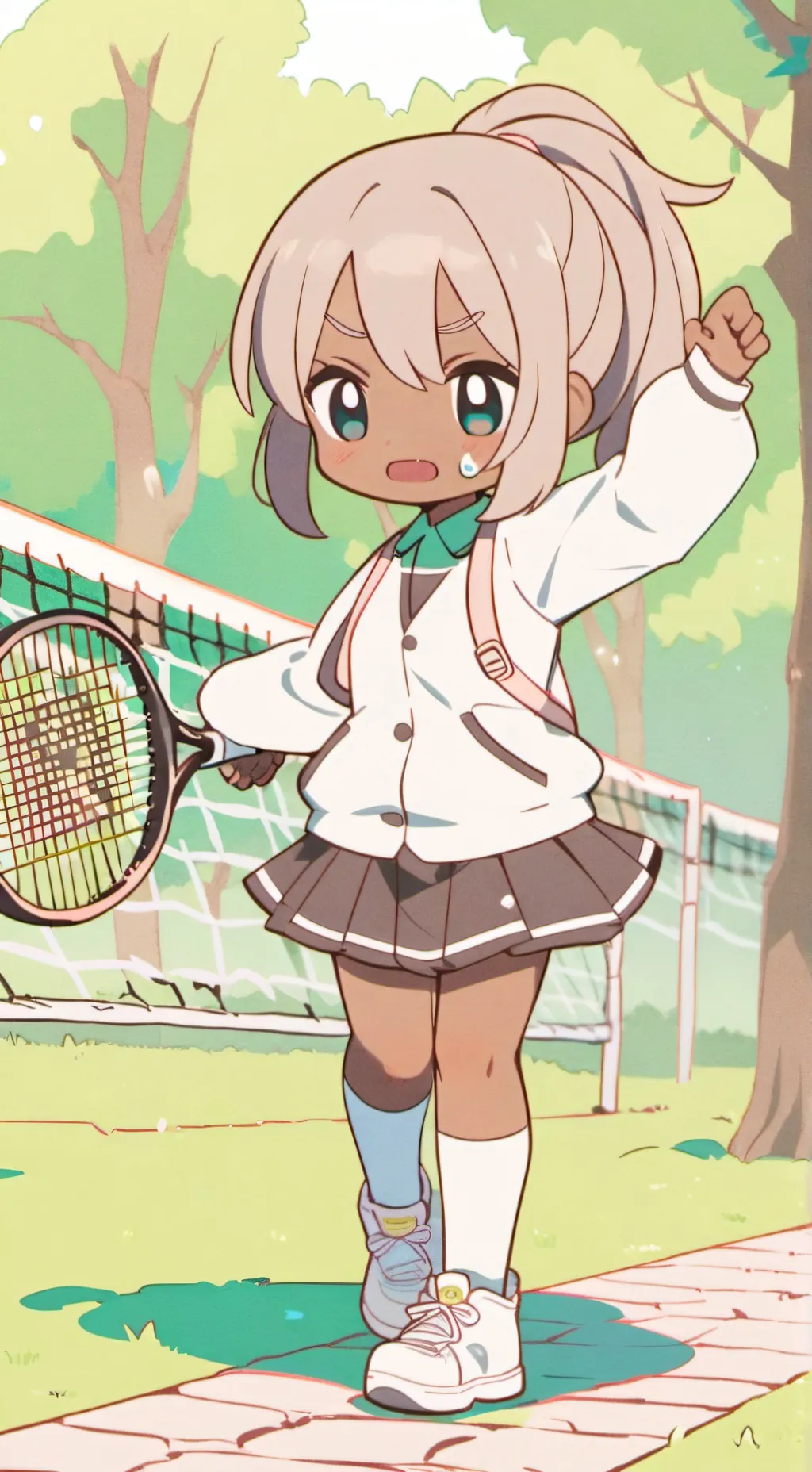 ai character: Moja oc background