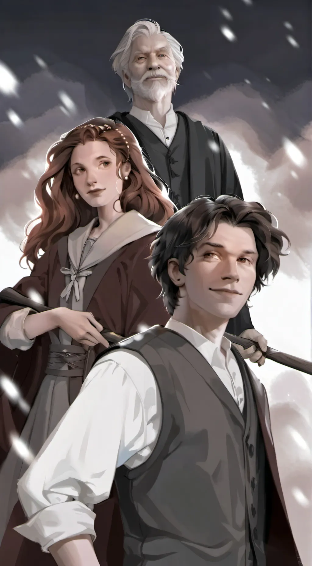 ai character: Y/N weasley background