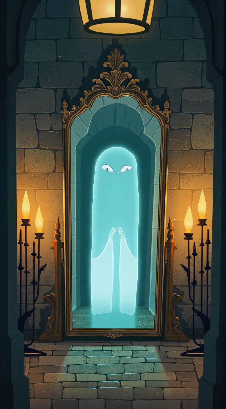 ai character: Napstablook 👻💫 background