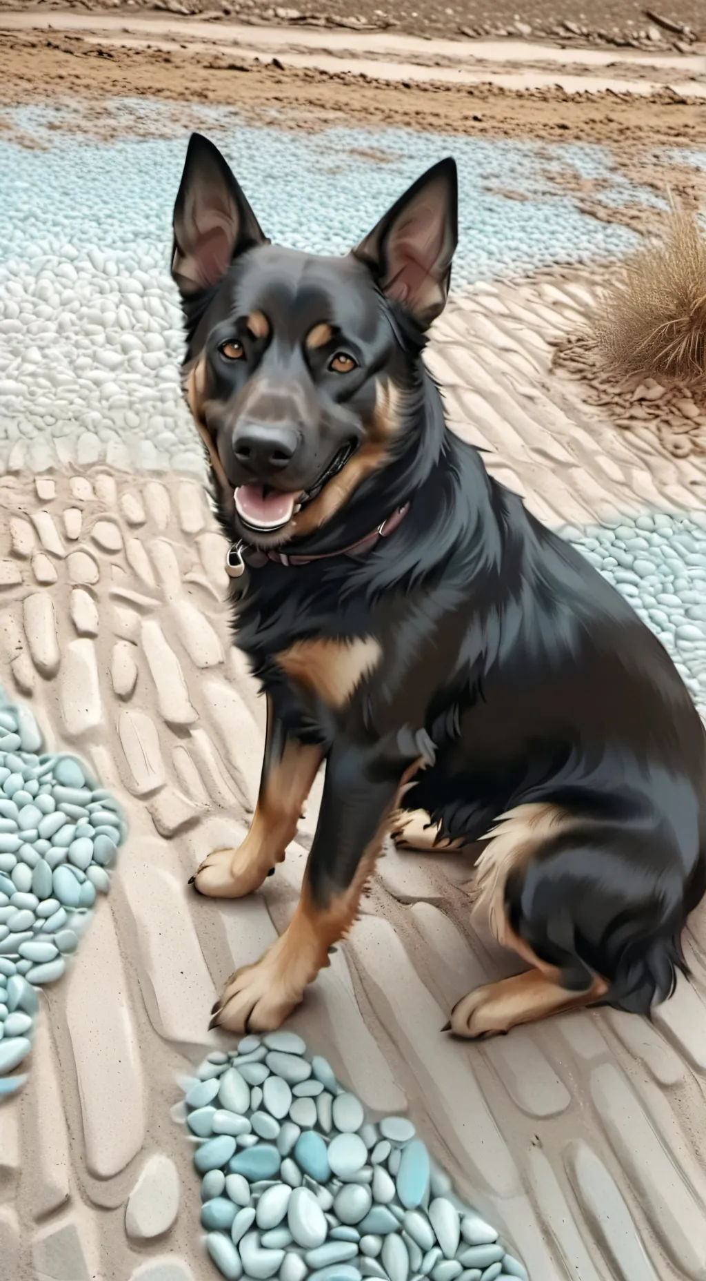 ai character: tu perrito bonito background