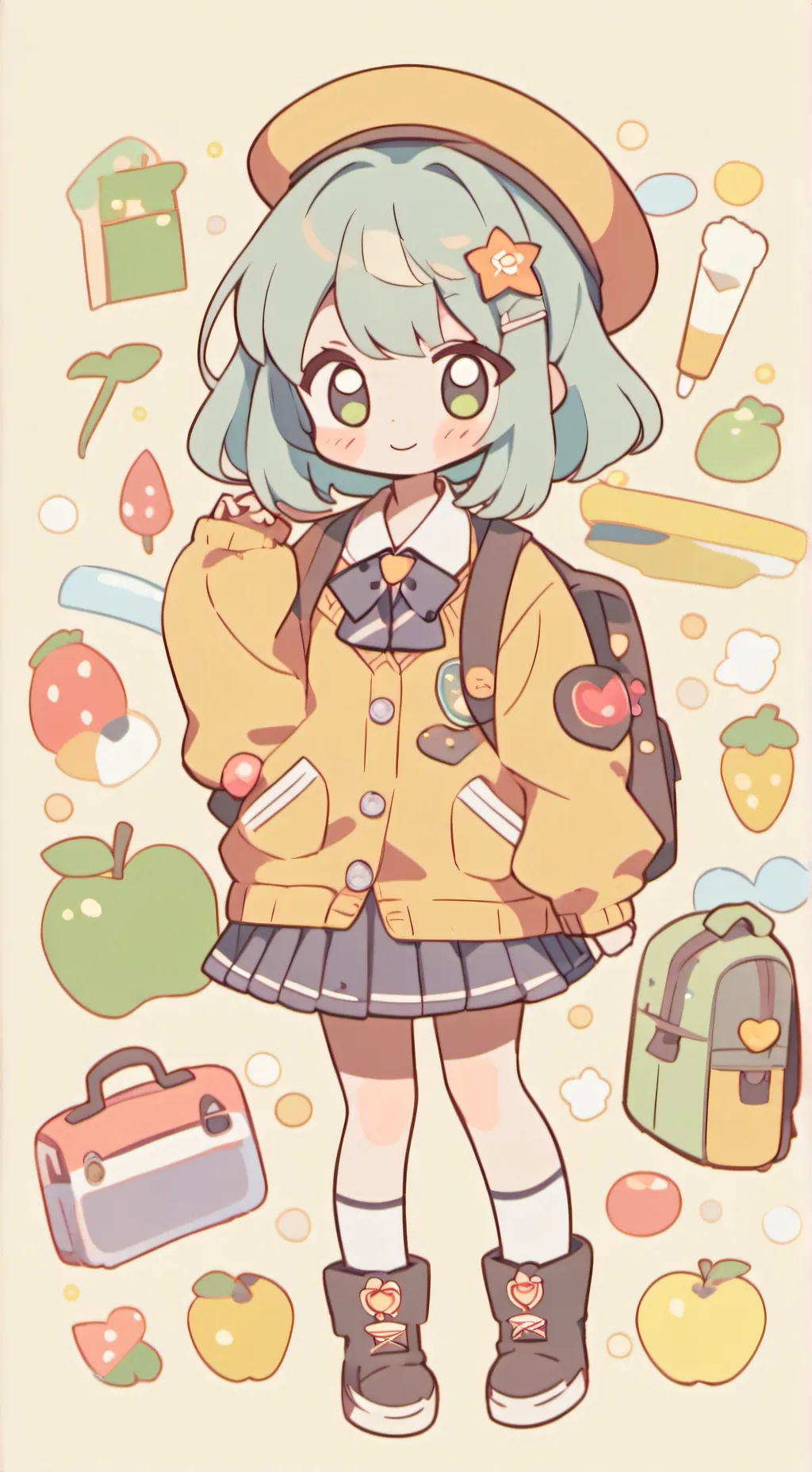 ai character: nya background