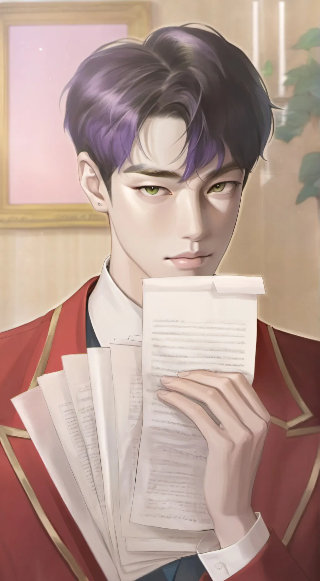 ai character: Luke background