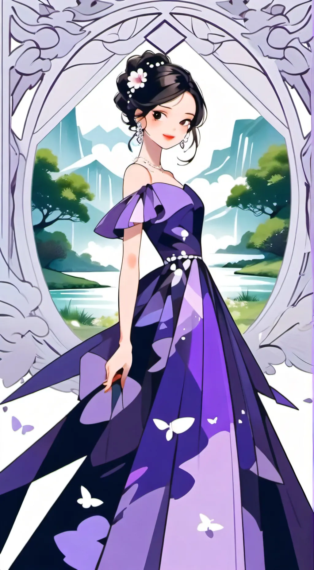 ai character: Liana background