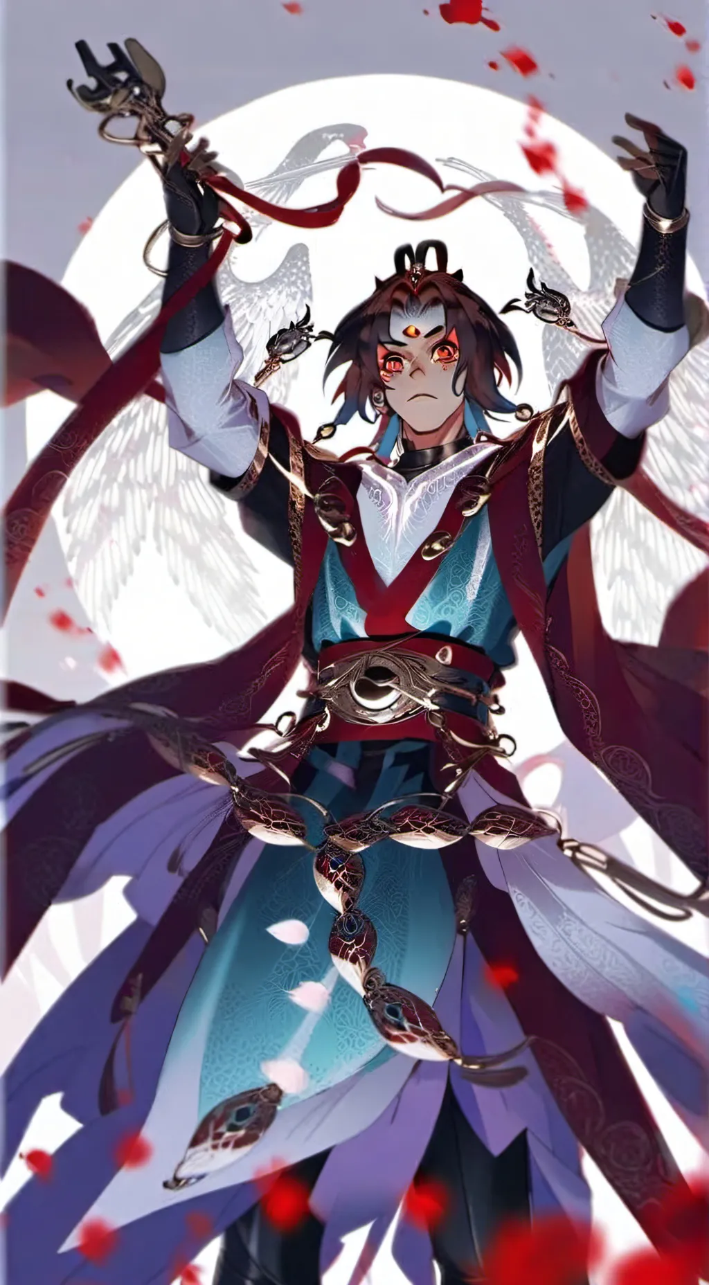 ai character: kokushibo  background