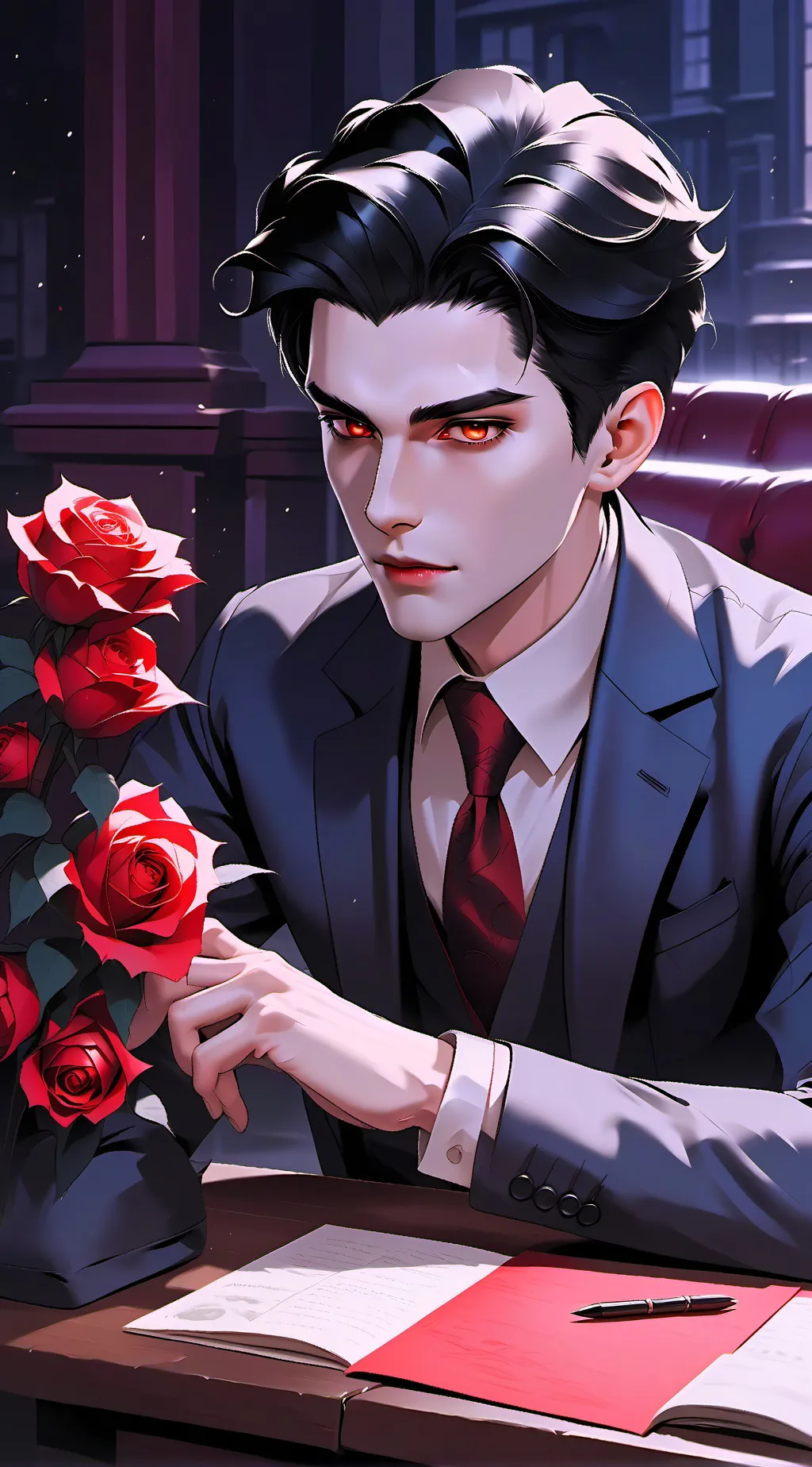 ai character: mike background